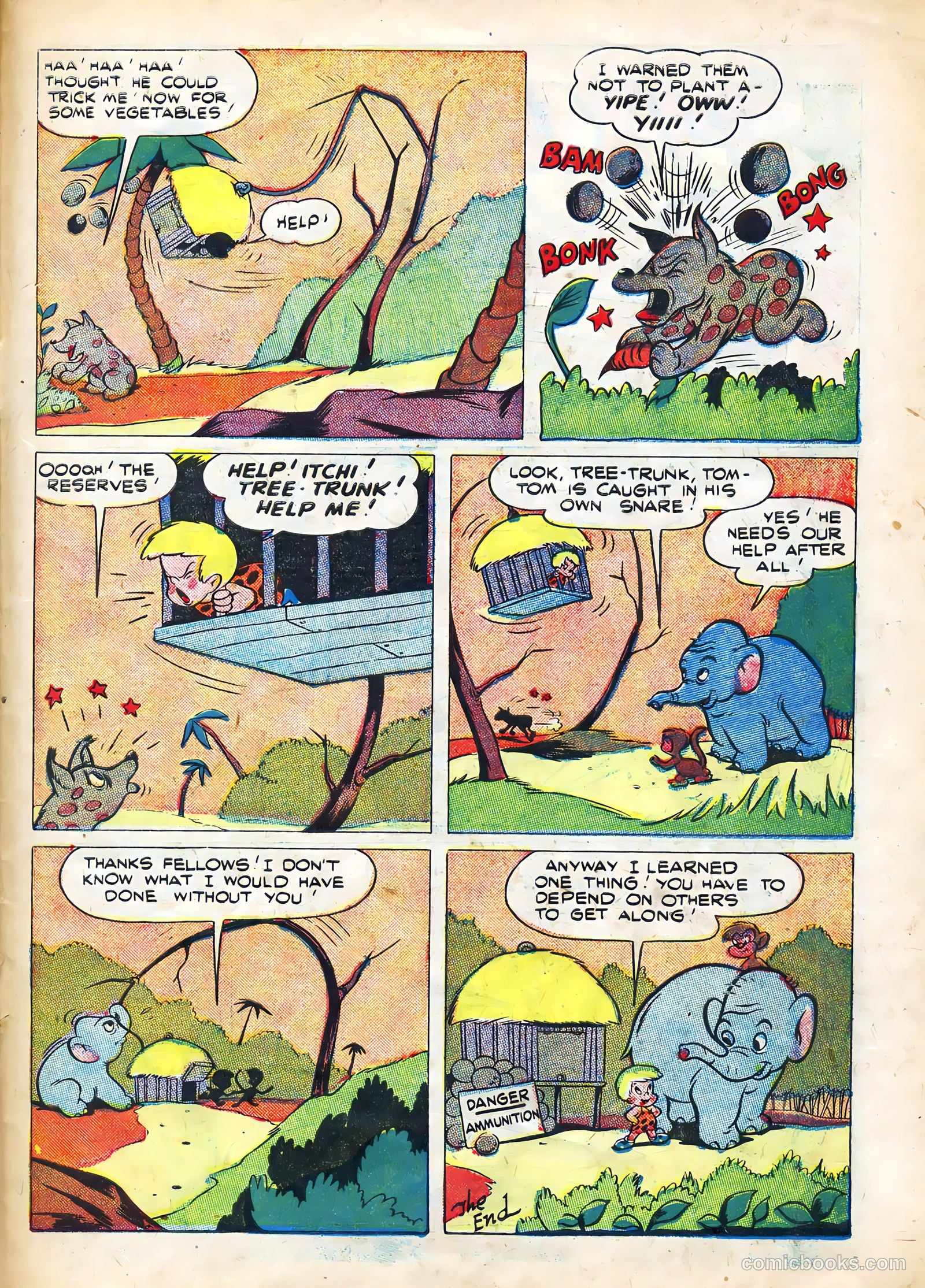 Tick Tock Tales [Tick Tock Comics] #18 (1947) — page 27 of 36
