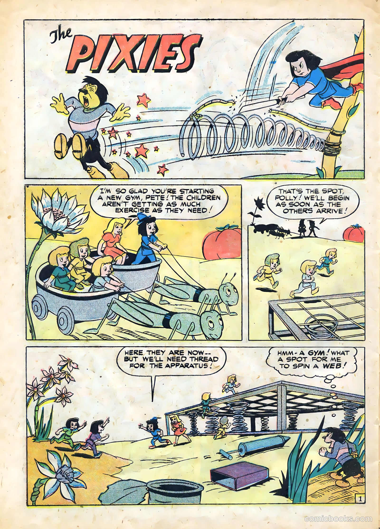 Tick Tock Tales [Tick Tock Comics] #18 (1947) — page 28 of 36