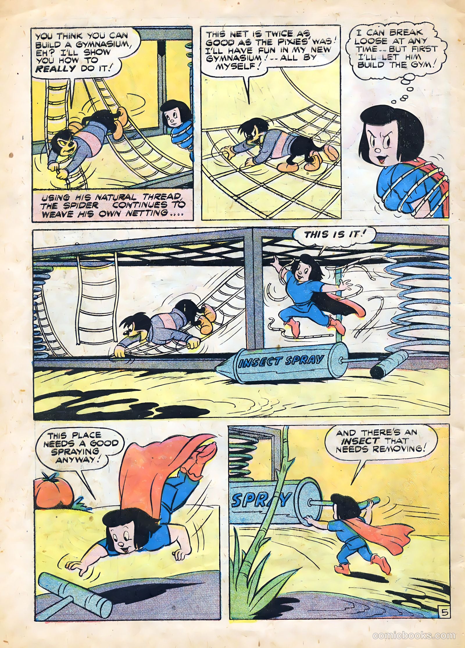 Tick Tock Tales [Tick Tock Comics] #18 (1947) — page 32 of 36