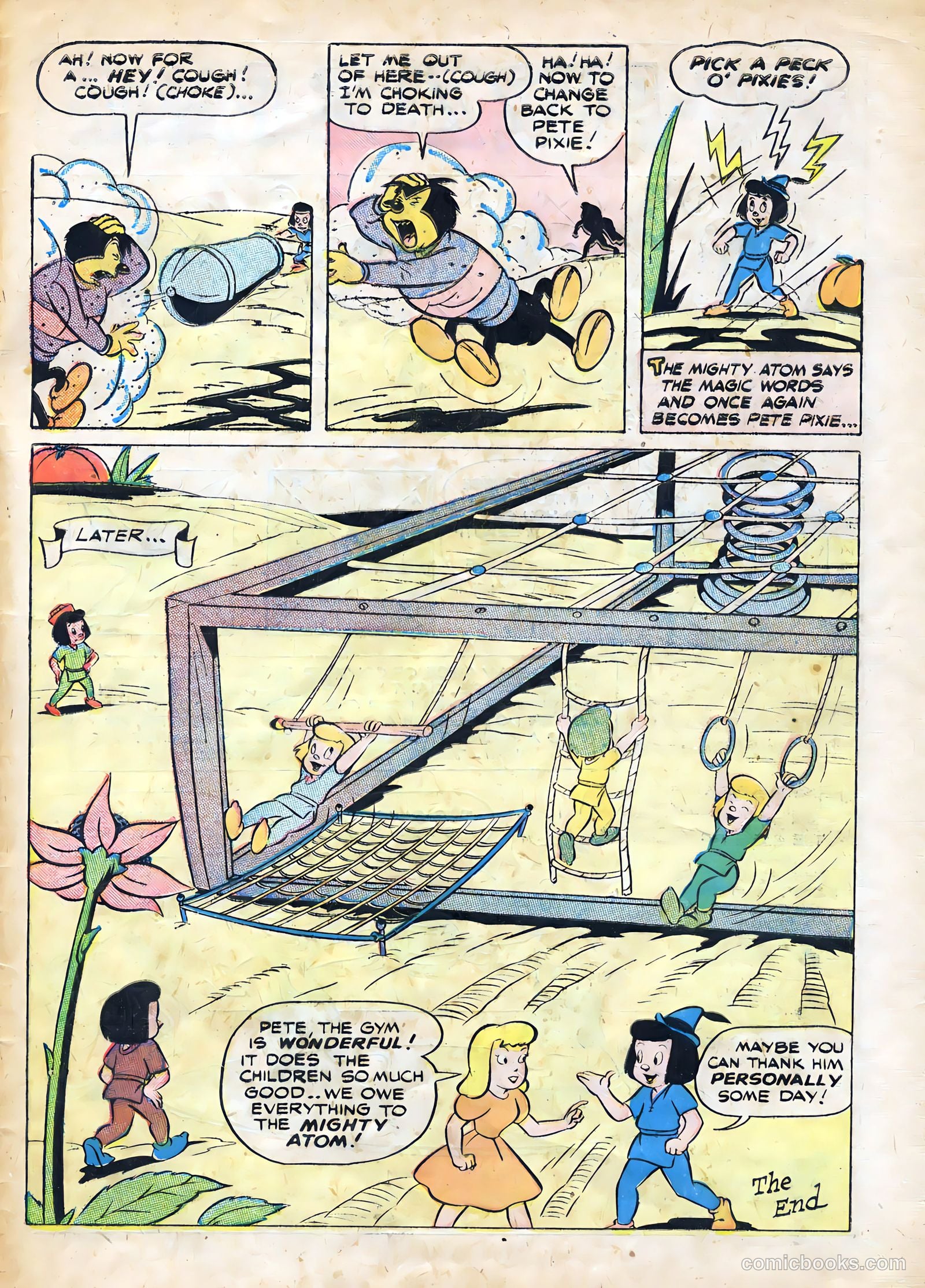 Tick Tock Tales [Tick Tock Comics] #18 (1947) — page 33 of 36