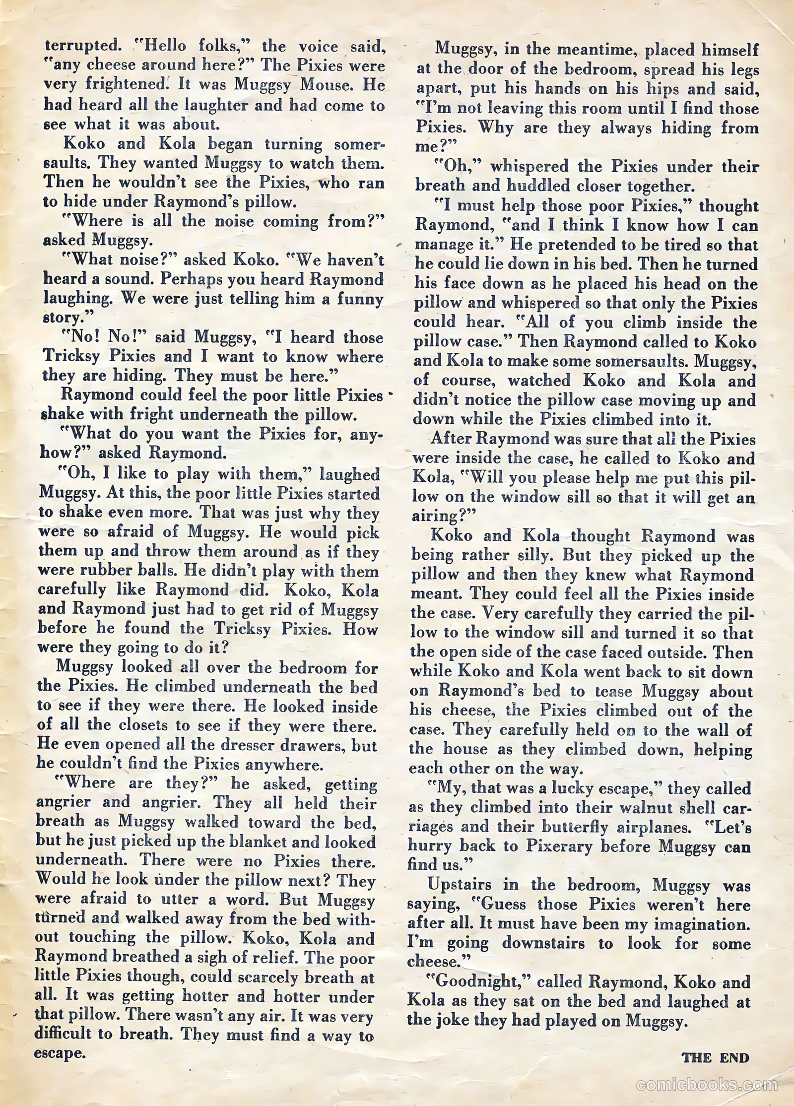 Tick Tock Tales [Tick Tock Comics] #18 (1947) — page 35 of 36