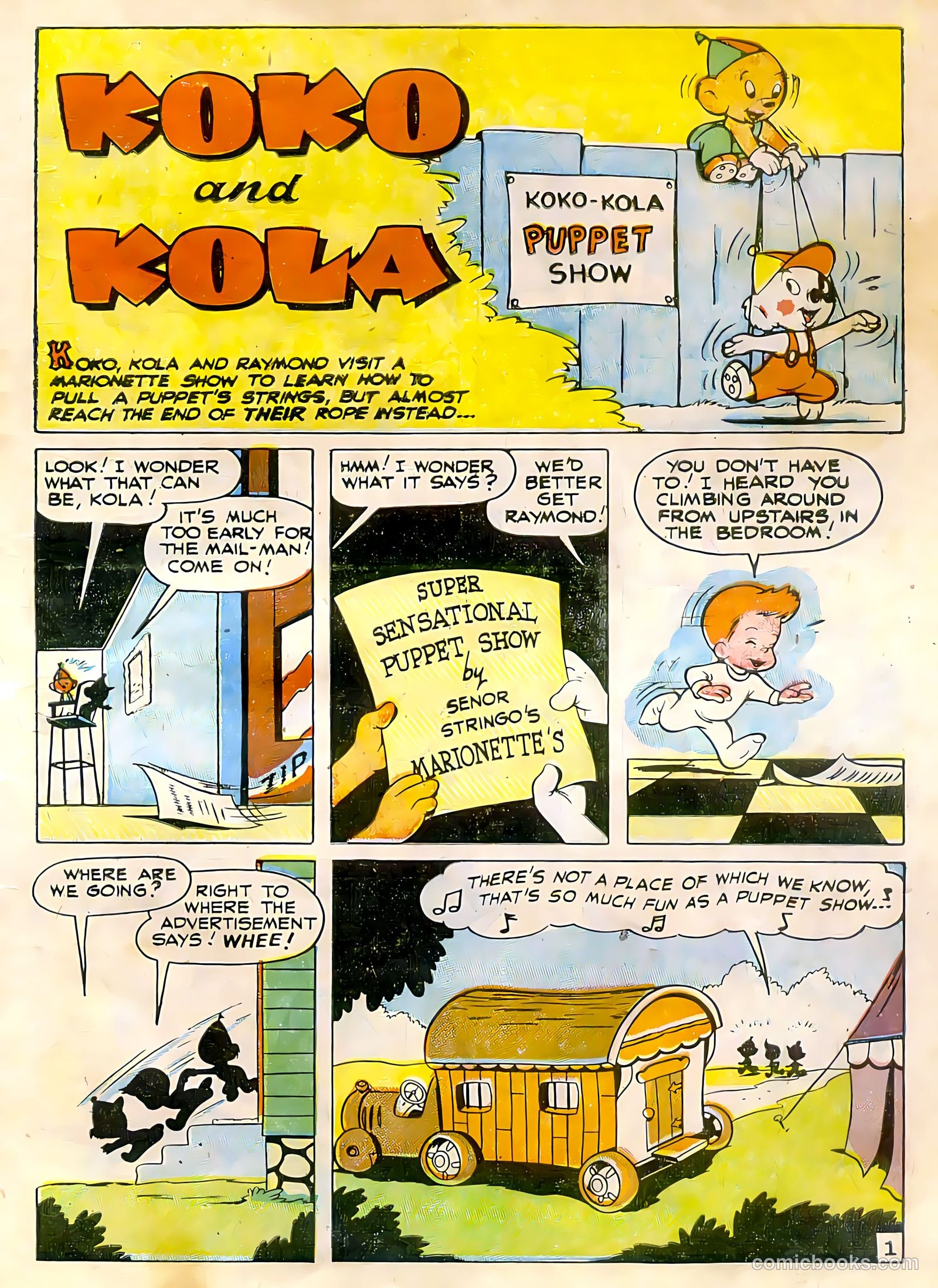 Tick Tock Tales [Tick Tock Comics] #19 (1947) — page 3 of 36