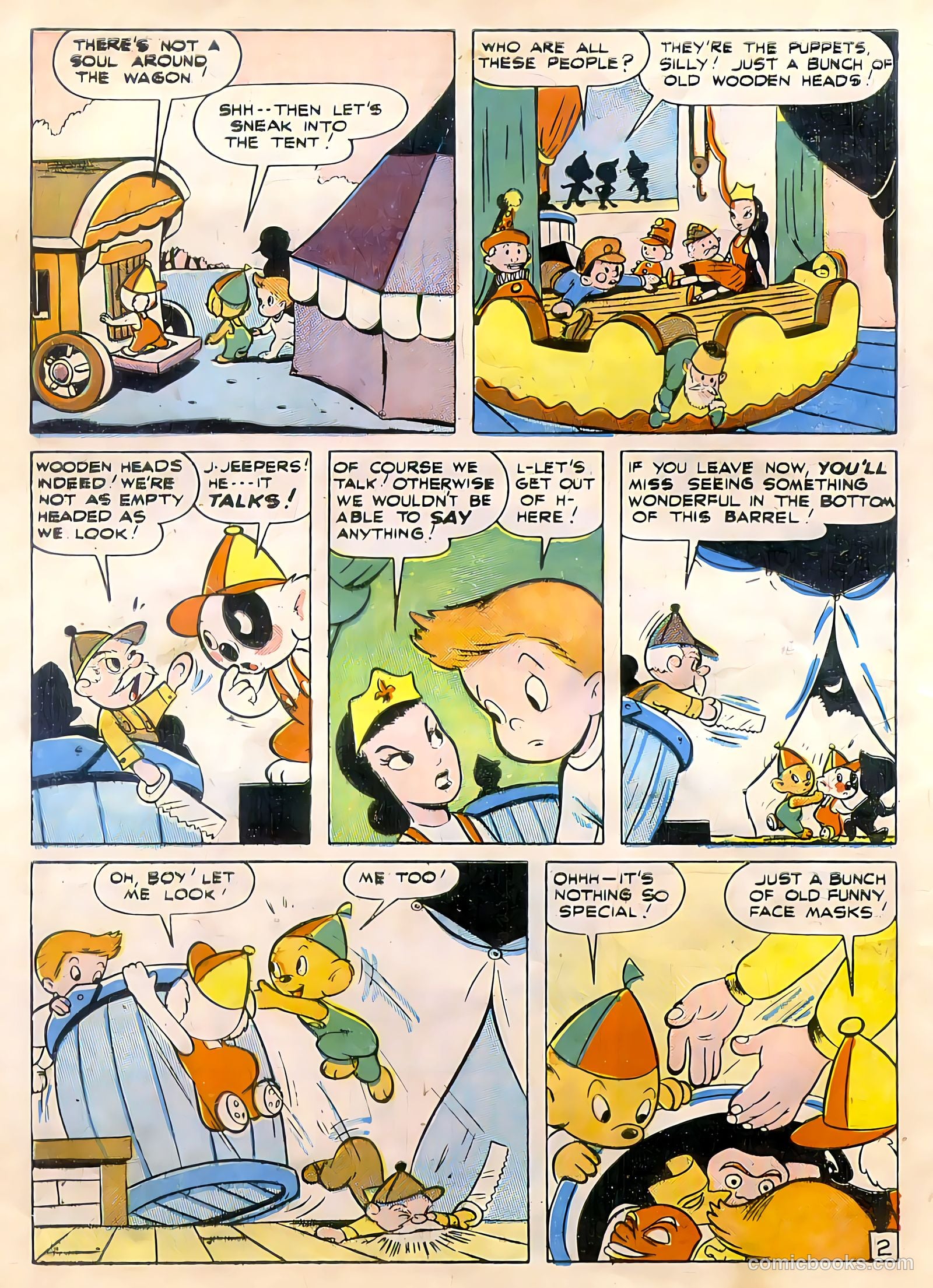 Tick Tock Tales [Tick Tock Comics] #19 (1947) — page 4 of 36