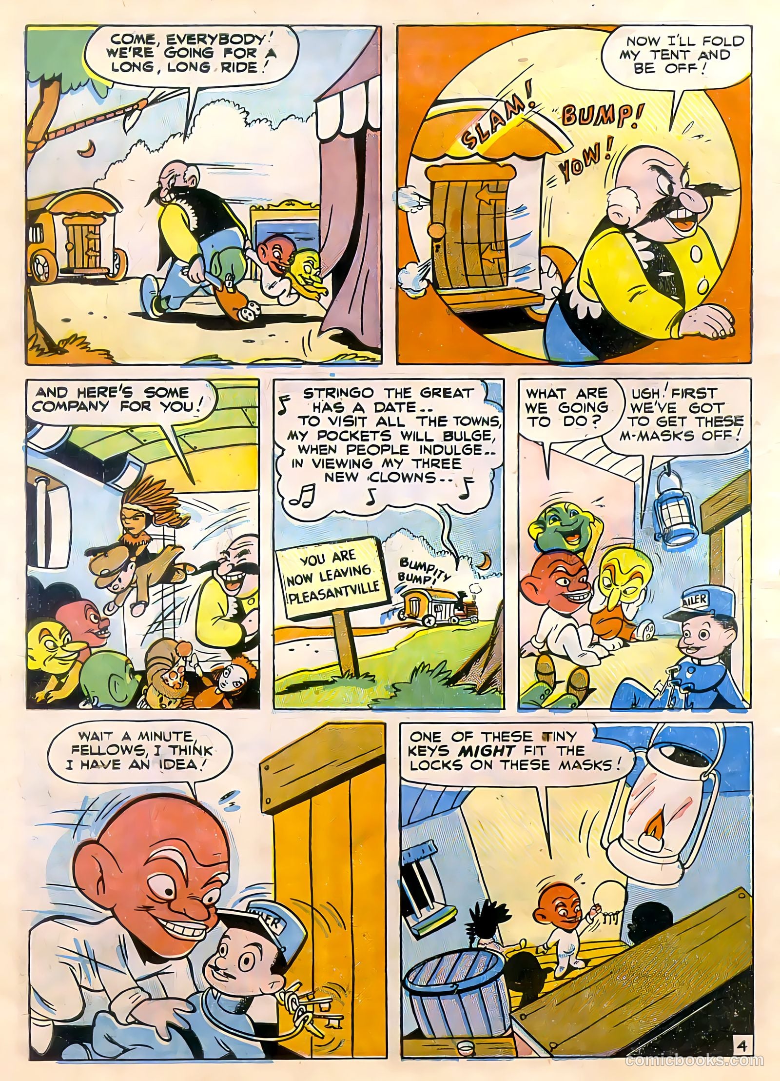 Tick Tock Tales [Tick Tock Comics] #19 (1947) — page 6 of 36