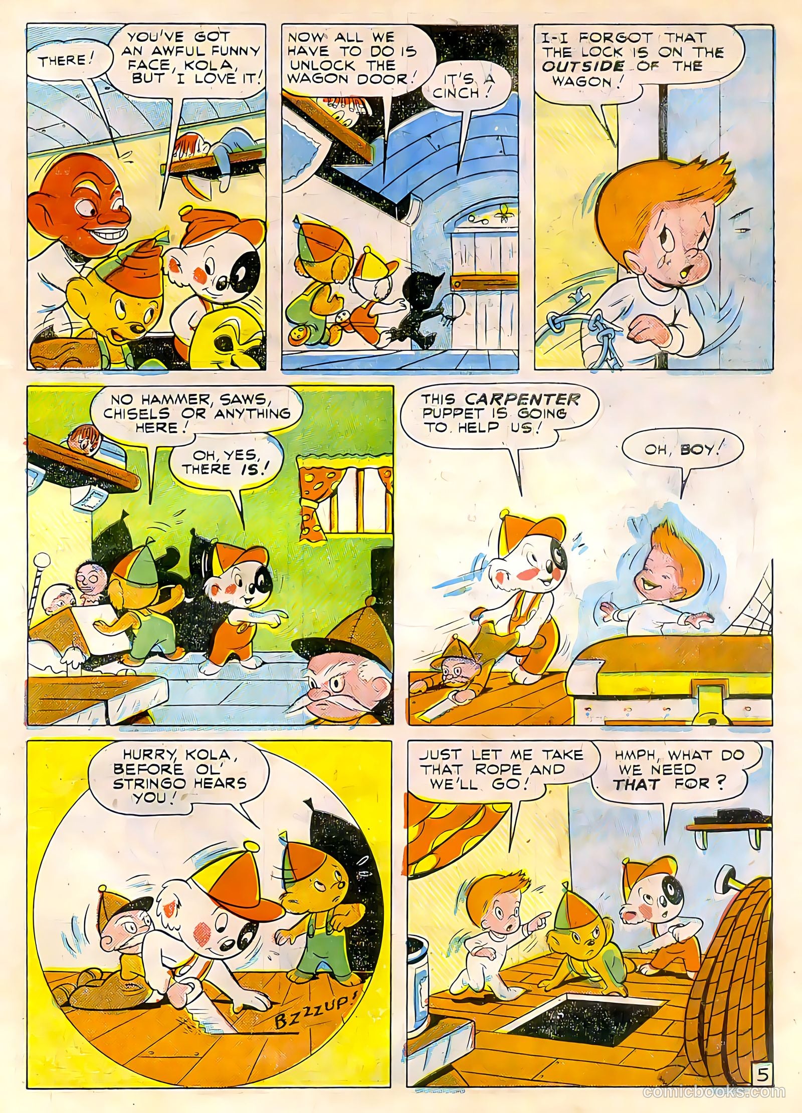 Tick Tock Tales [Tick Tock Comics] #19 (1947) — page 7 of 36