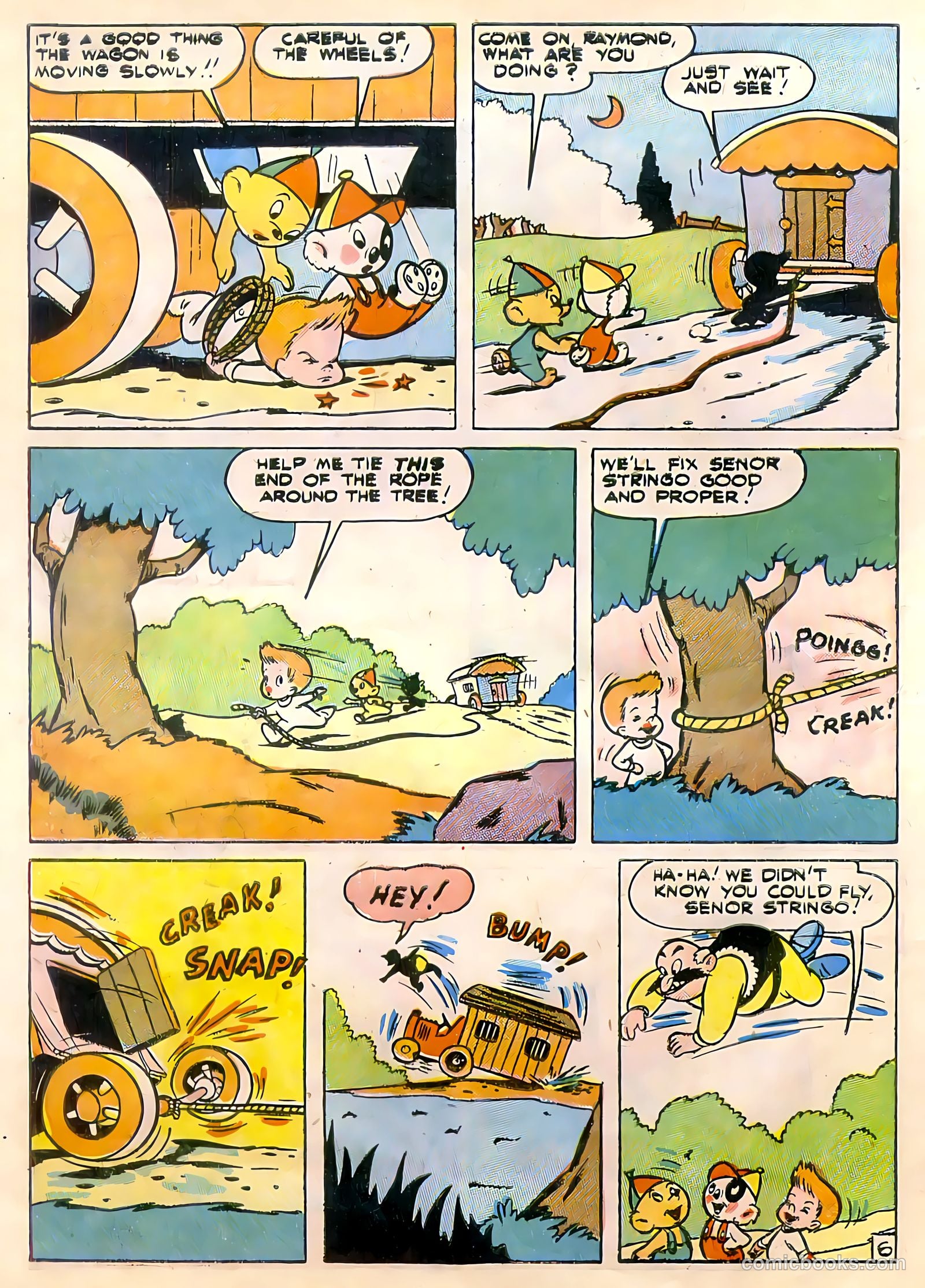 Tick Tock Tales [Tick Tock Comics] #19 (1947) — page 8 of 36