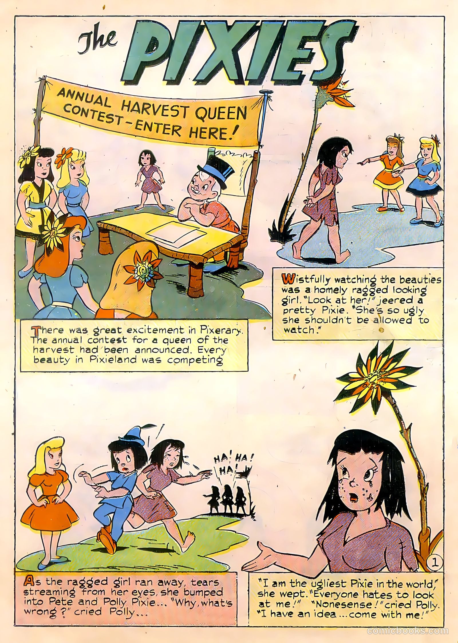 Tick Tock Tales [Tick Tock Comics] #19 (1947) — page 16 of 36