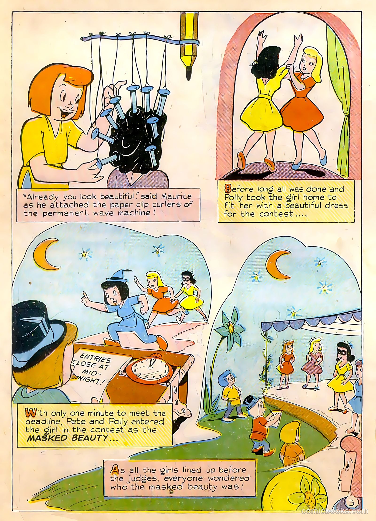 Tick Tock Tales [Tick Tock Comics] #19 (1947) — page 18 of 36