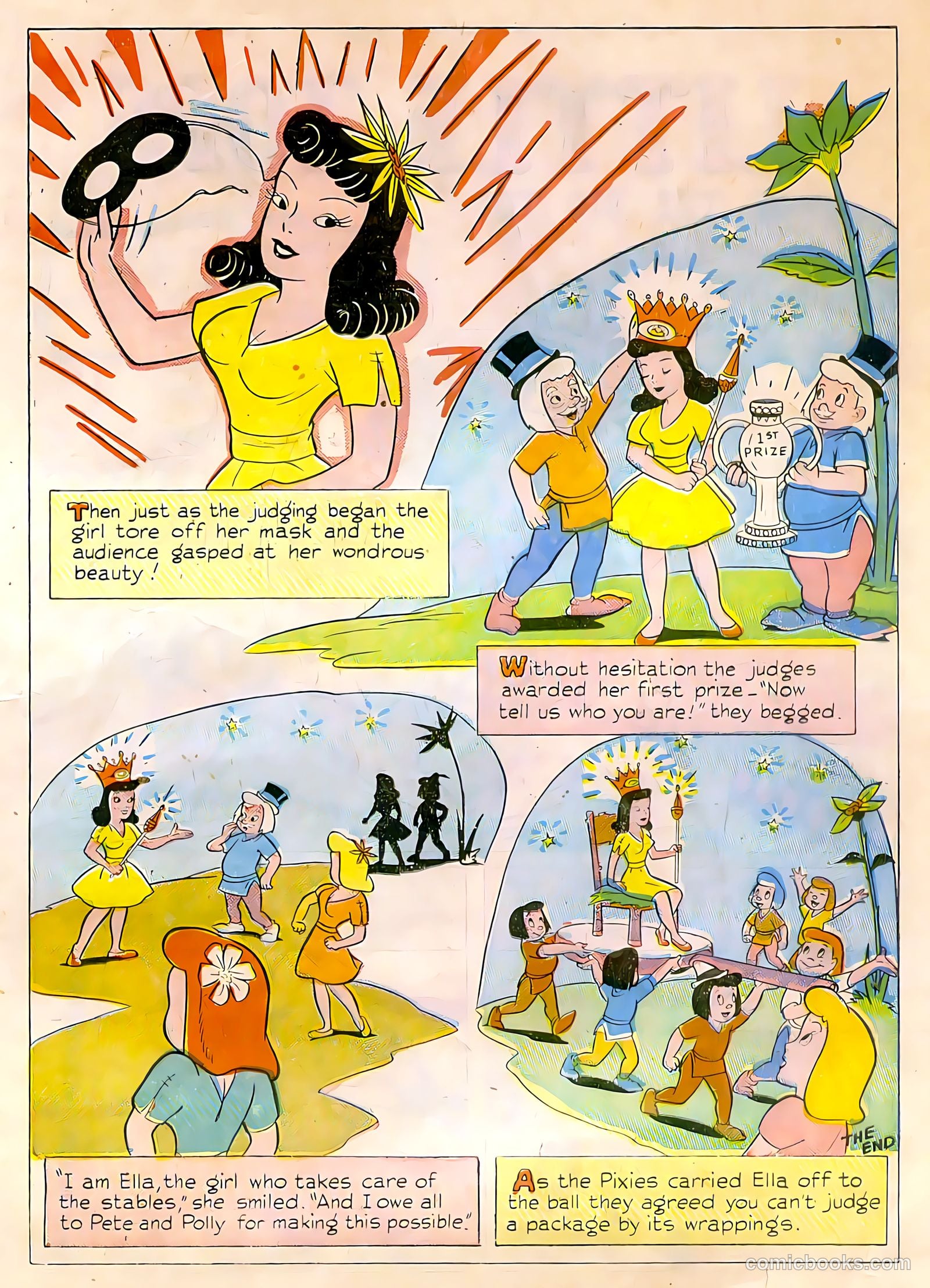 Tick Tock Tales [Tick Tock Comics] #19 (1947) — page 19 of 36