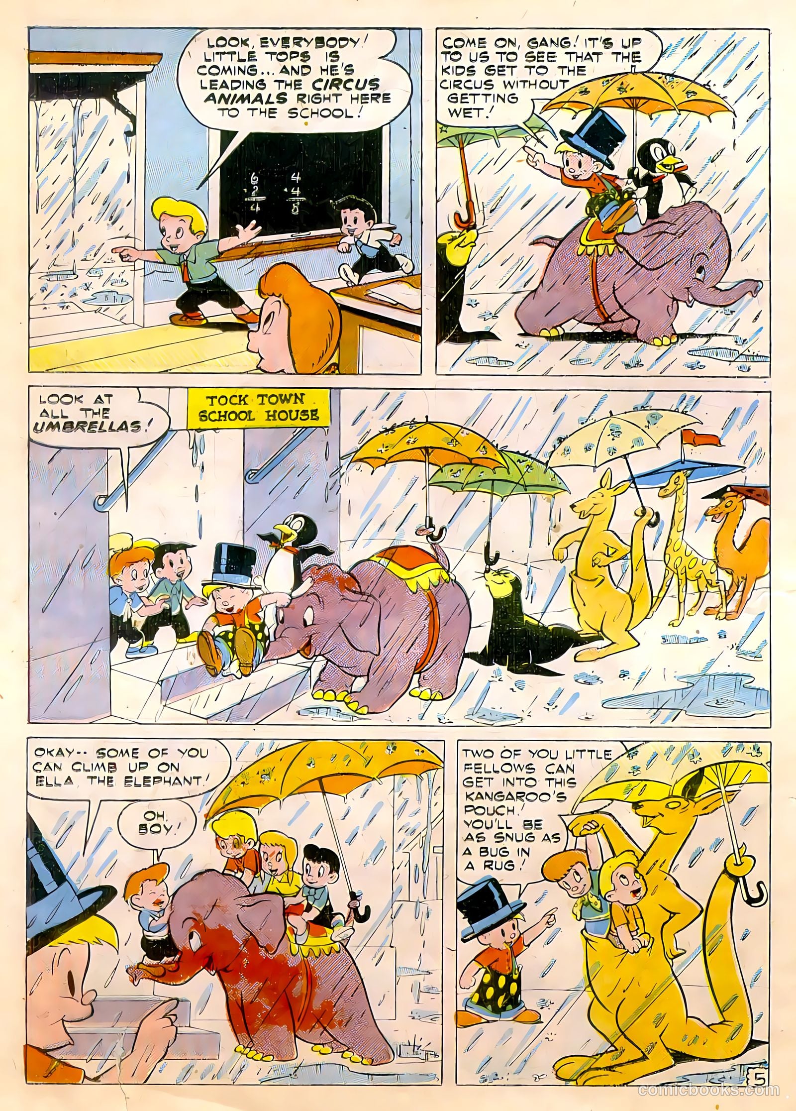 Tick Tock Tales [Tick Tock Comics] #19 (1947) — page 24 of 36