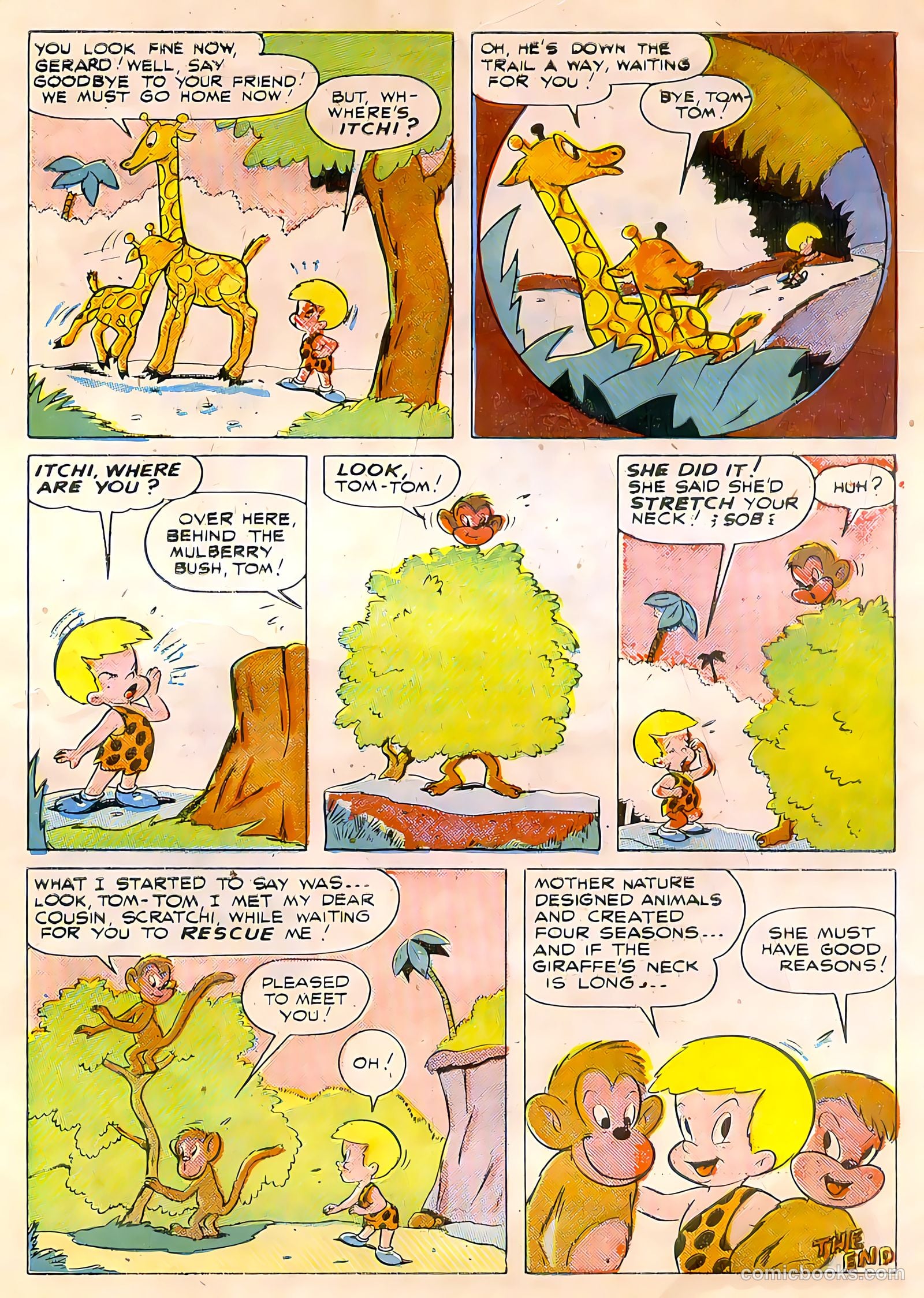 Tick Tock Tales [Tick Tock Comics] #19 (1947) — page 33 of 36