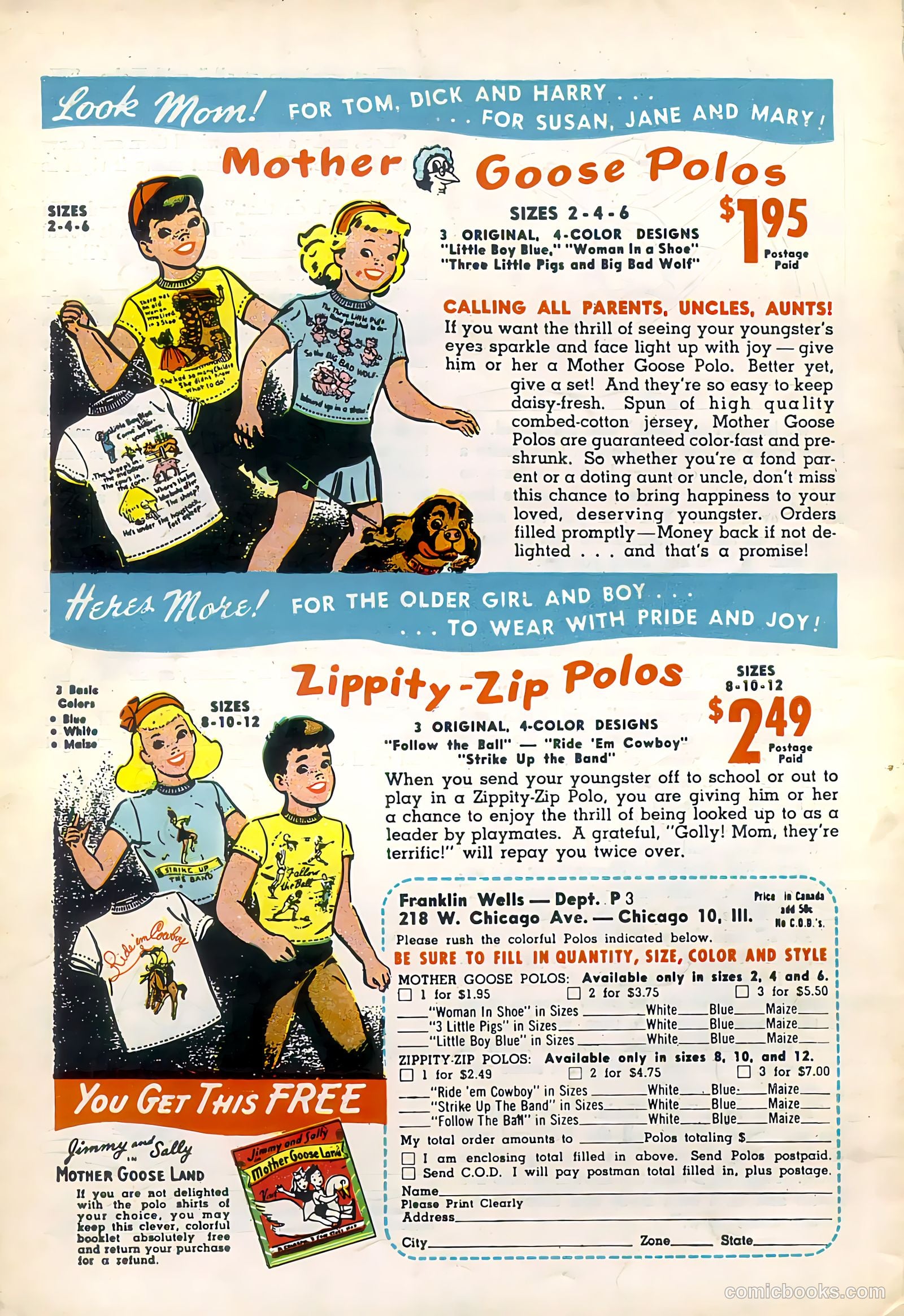 Tick Tock Tales [Tick Tock Comics] #19 (1947) — page 36 of 36