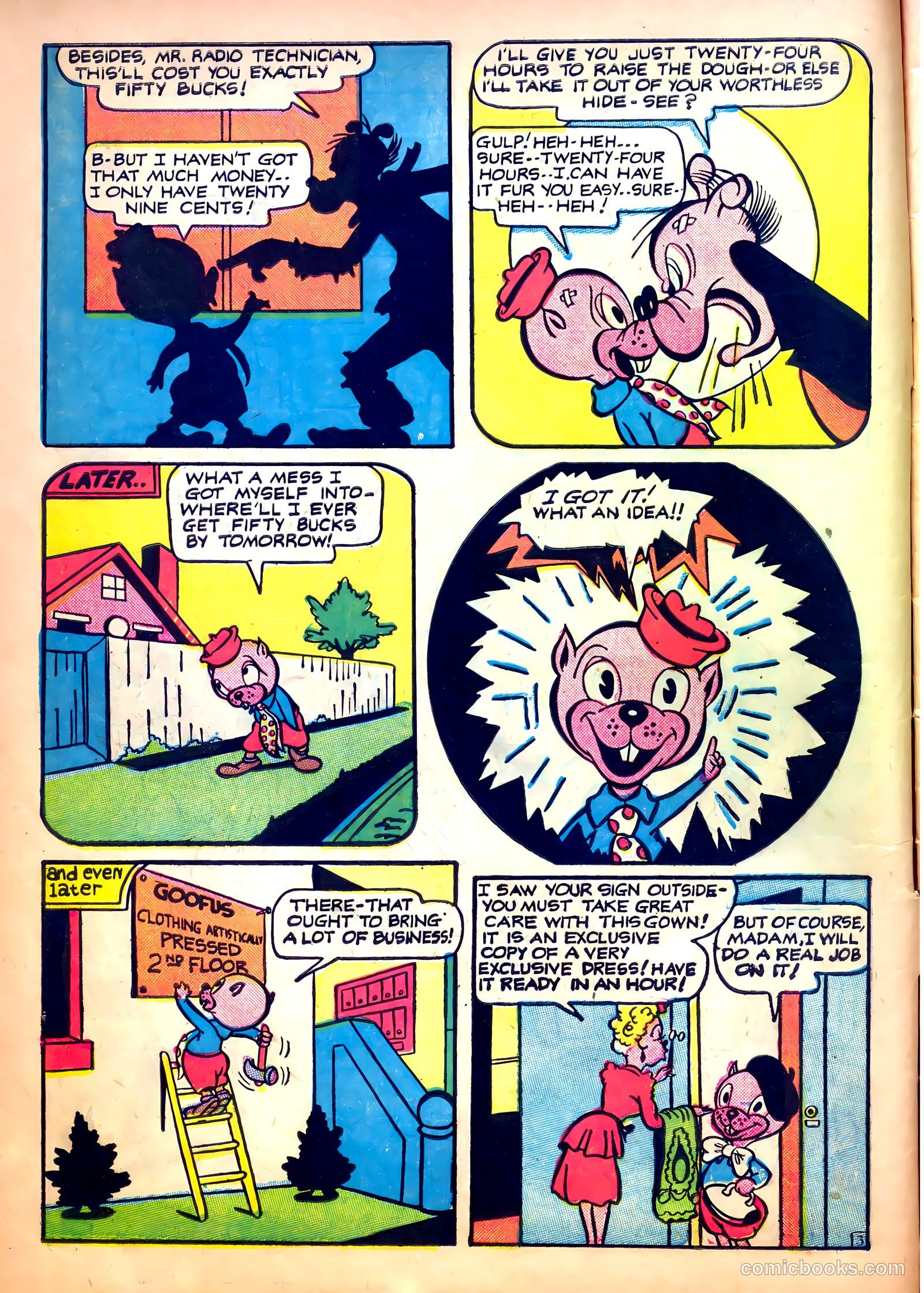 Tick Tock Tales [Tick Tock Comics] #2 (1946) — page 12 of 51