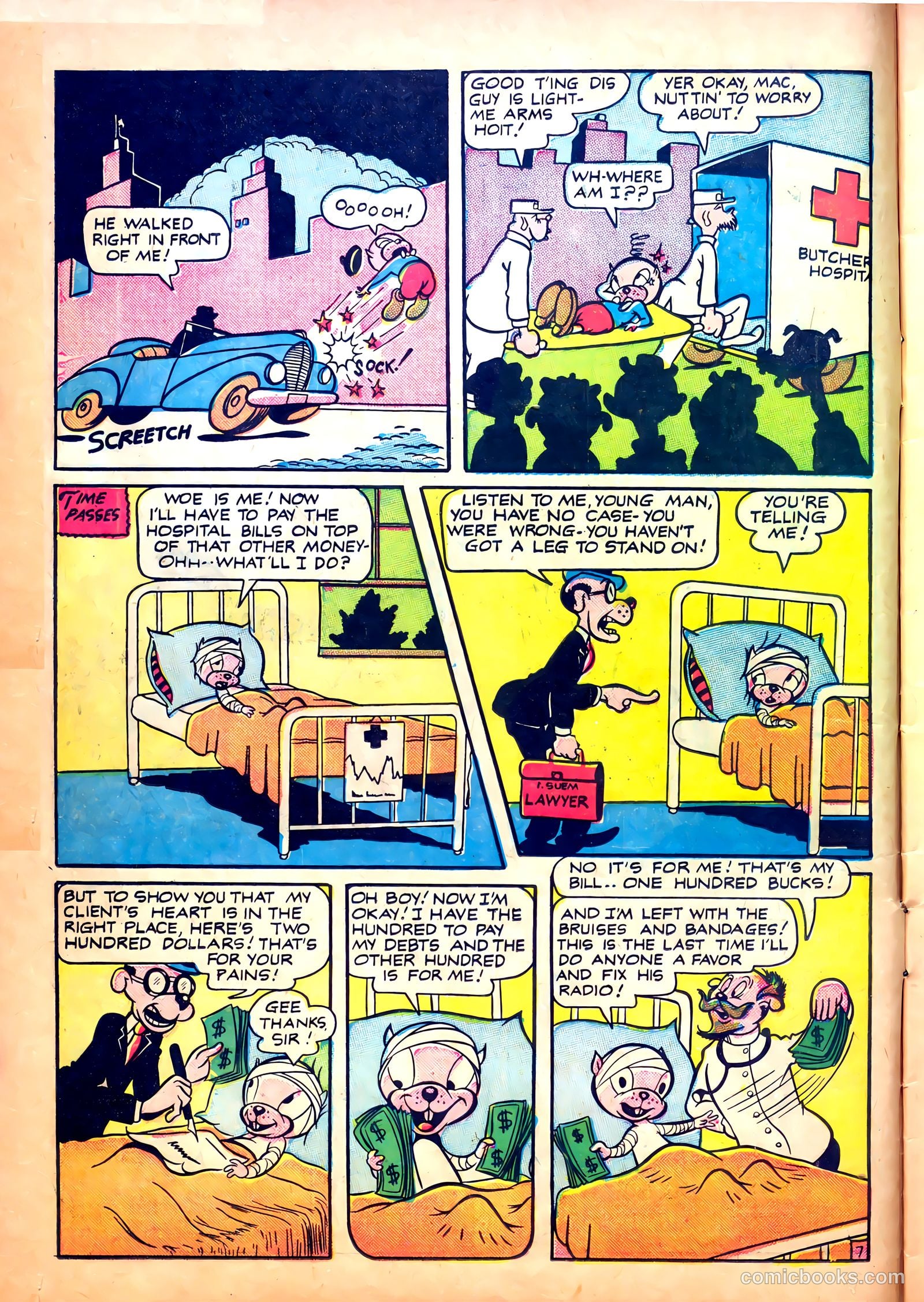 Tick Tock Tales [Tick Tock Comics] #2 (1946) — page 16 of 51