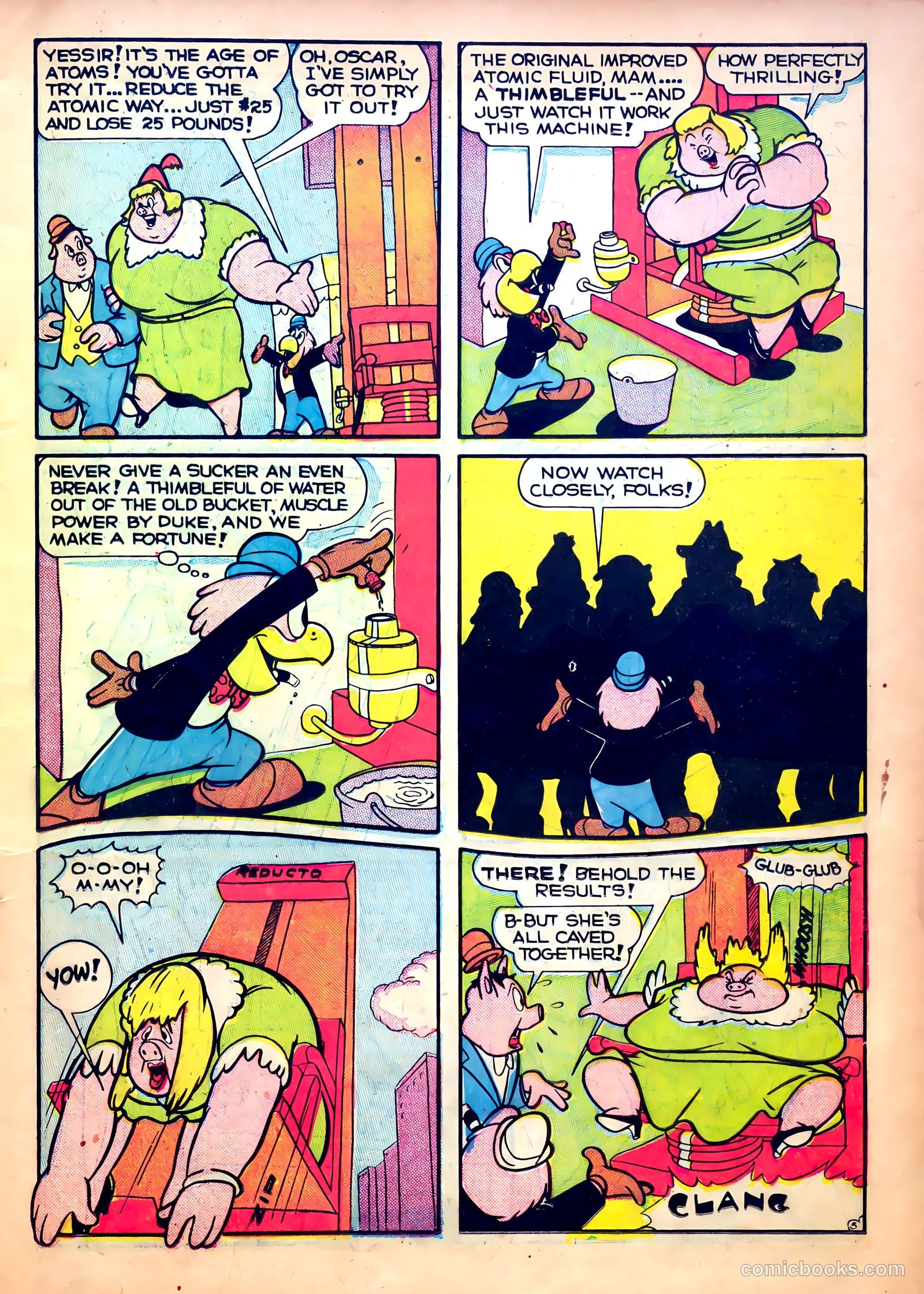 Tick Tock Tales [Tick Tock Comics] #2 (1946) — page 21 of 51