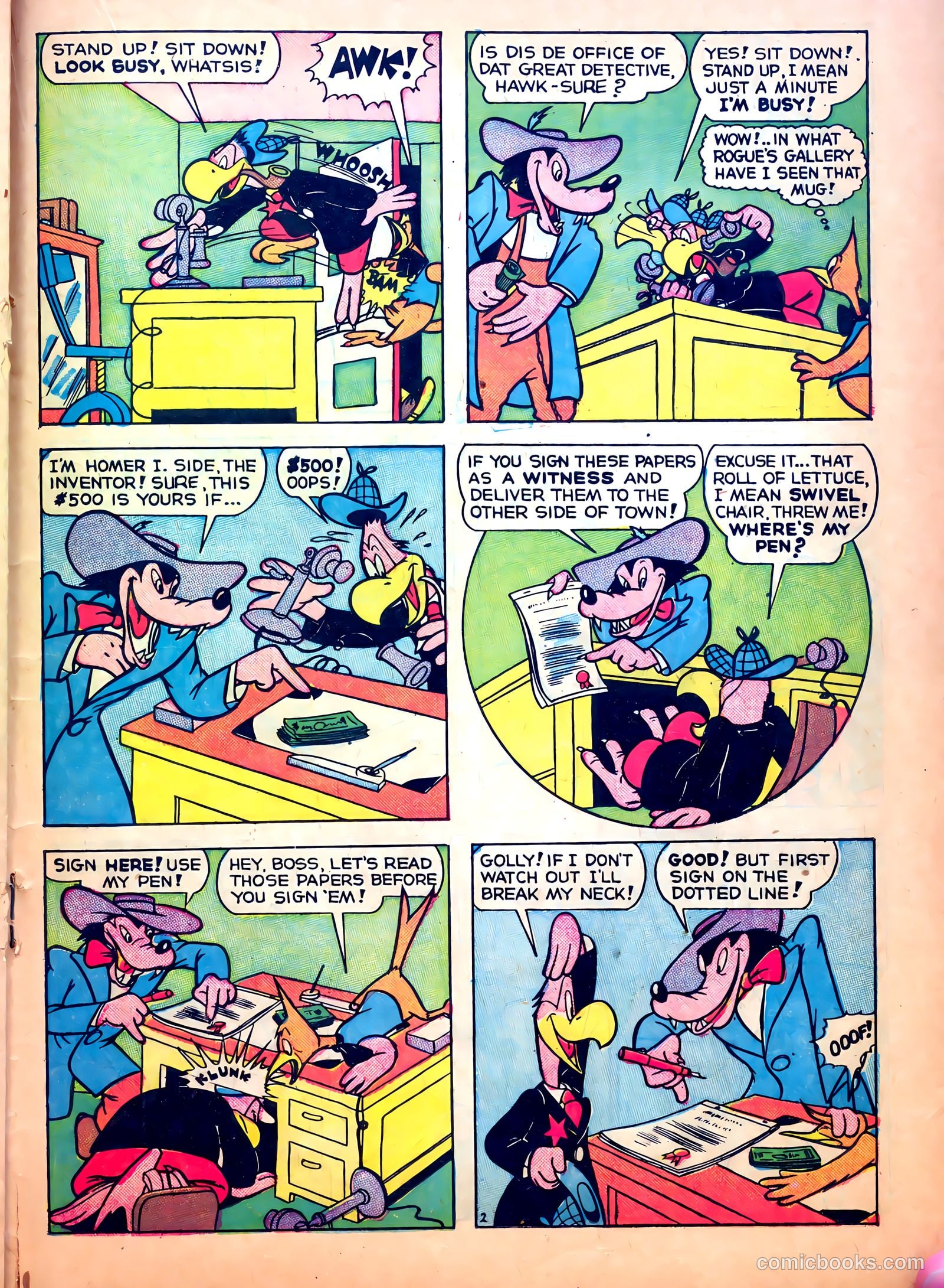 Tick Tock Tales [Tick Tock Comics] #2 (1946) — page 28 of 51