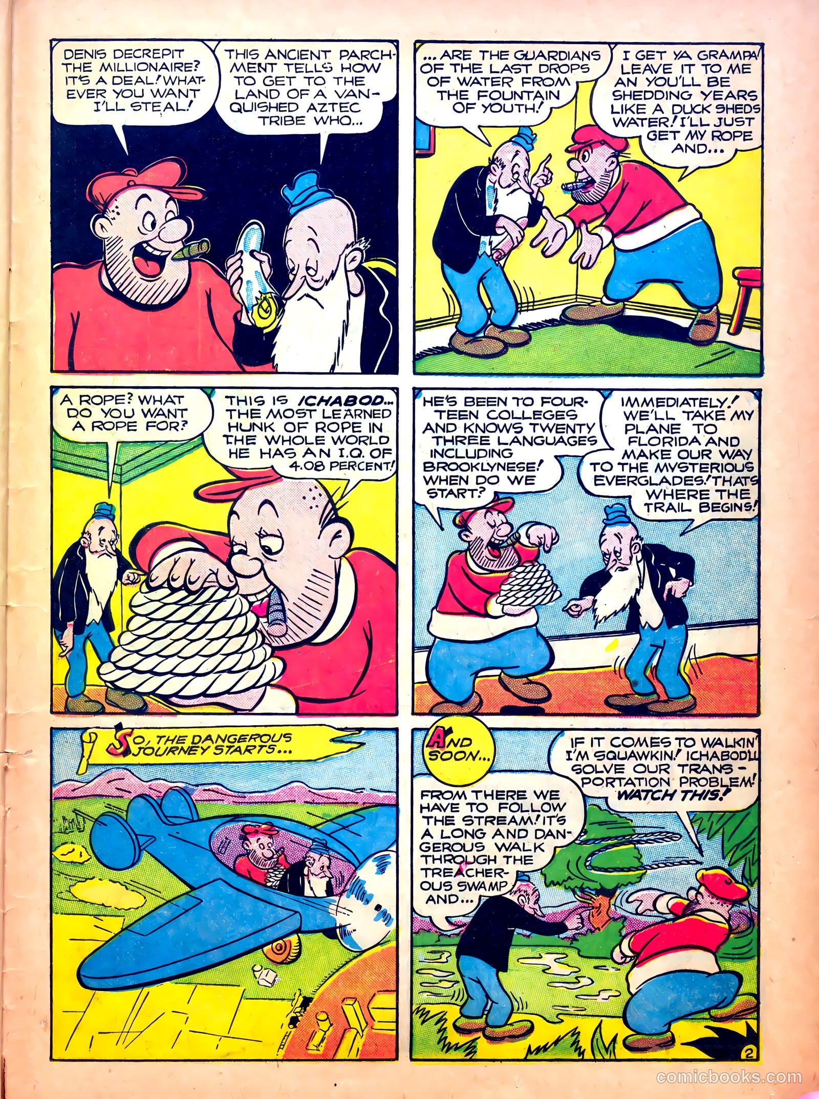 Tick Tock Tales [Tick Tock Comics] #2 (1946) — page 36 of 51