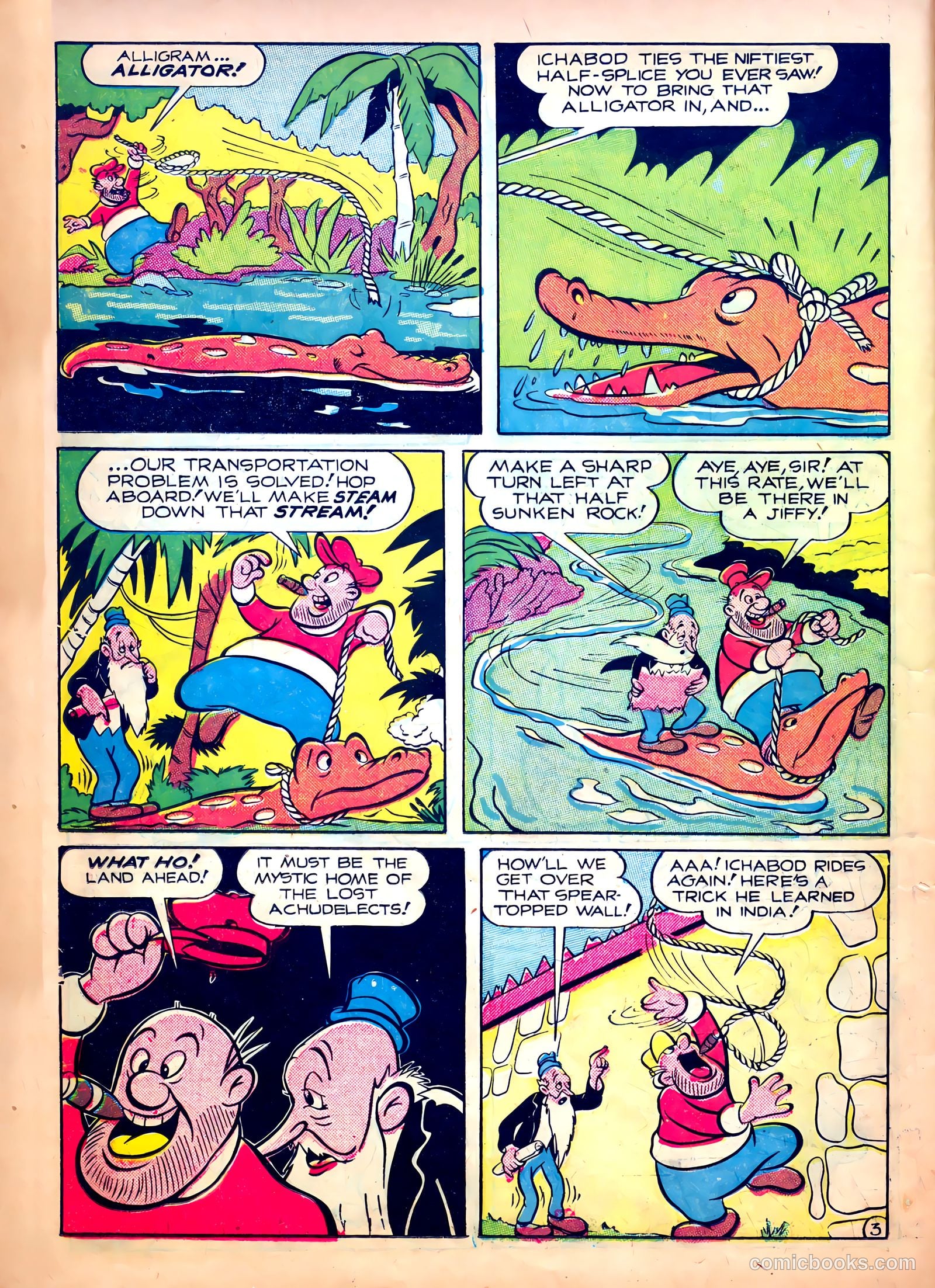 Tick Tock Tales [Tick Tock Comics] #2 (1946) — page 37 of 51