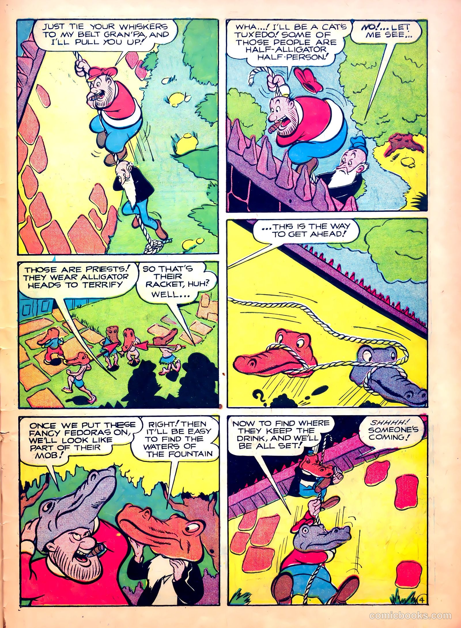 Tick Tock Tales [Tick Tock Comics] #2 (1946) — page 38 of 51