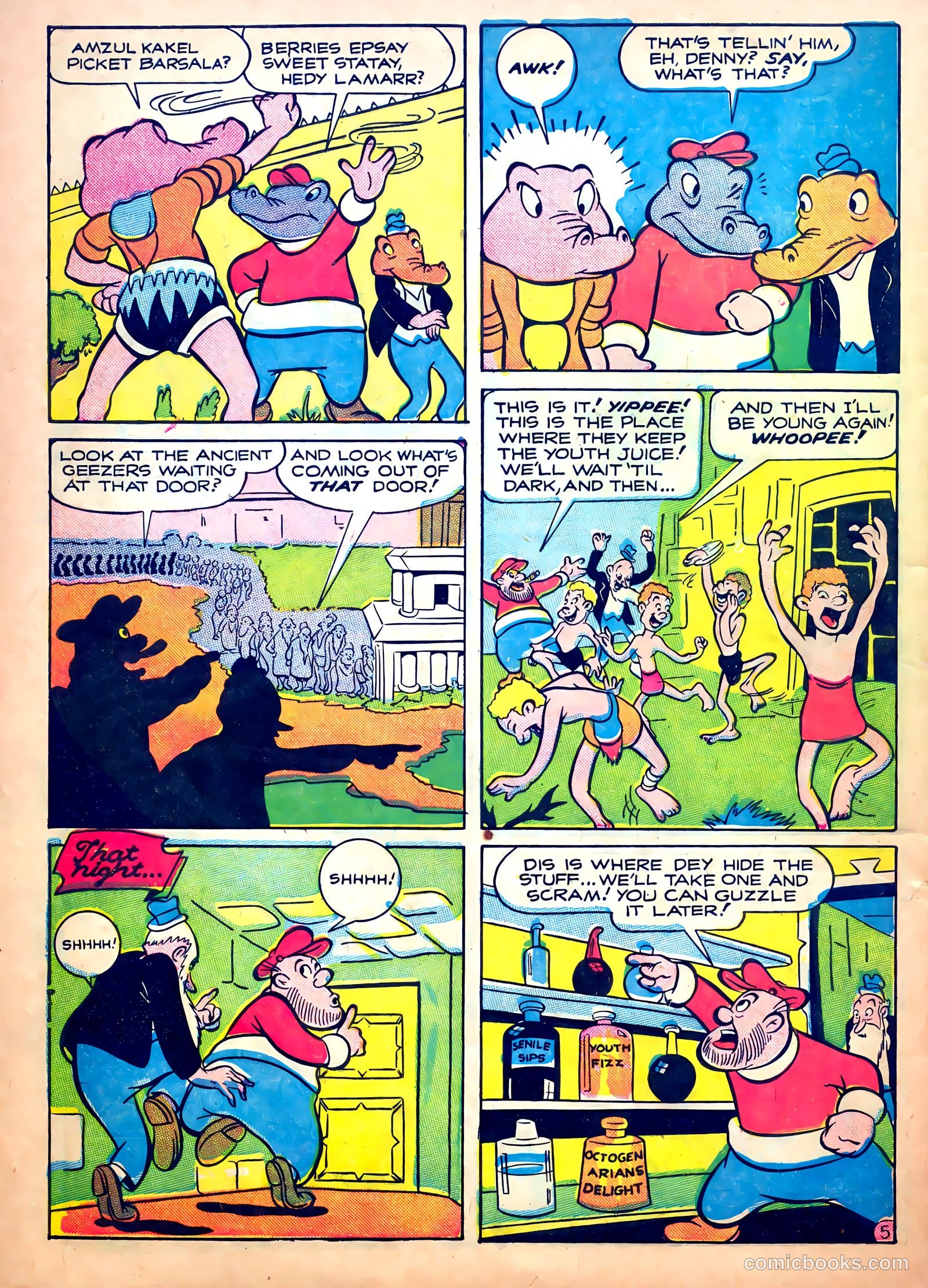 Tick Tock Tales [Tick Tock Comics] #2 (1946) — page 39 of 51