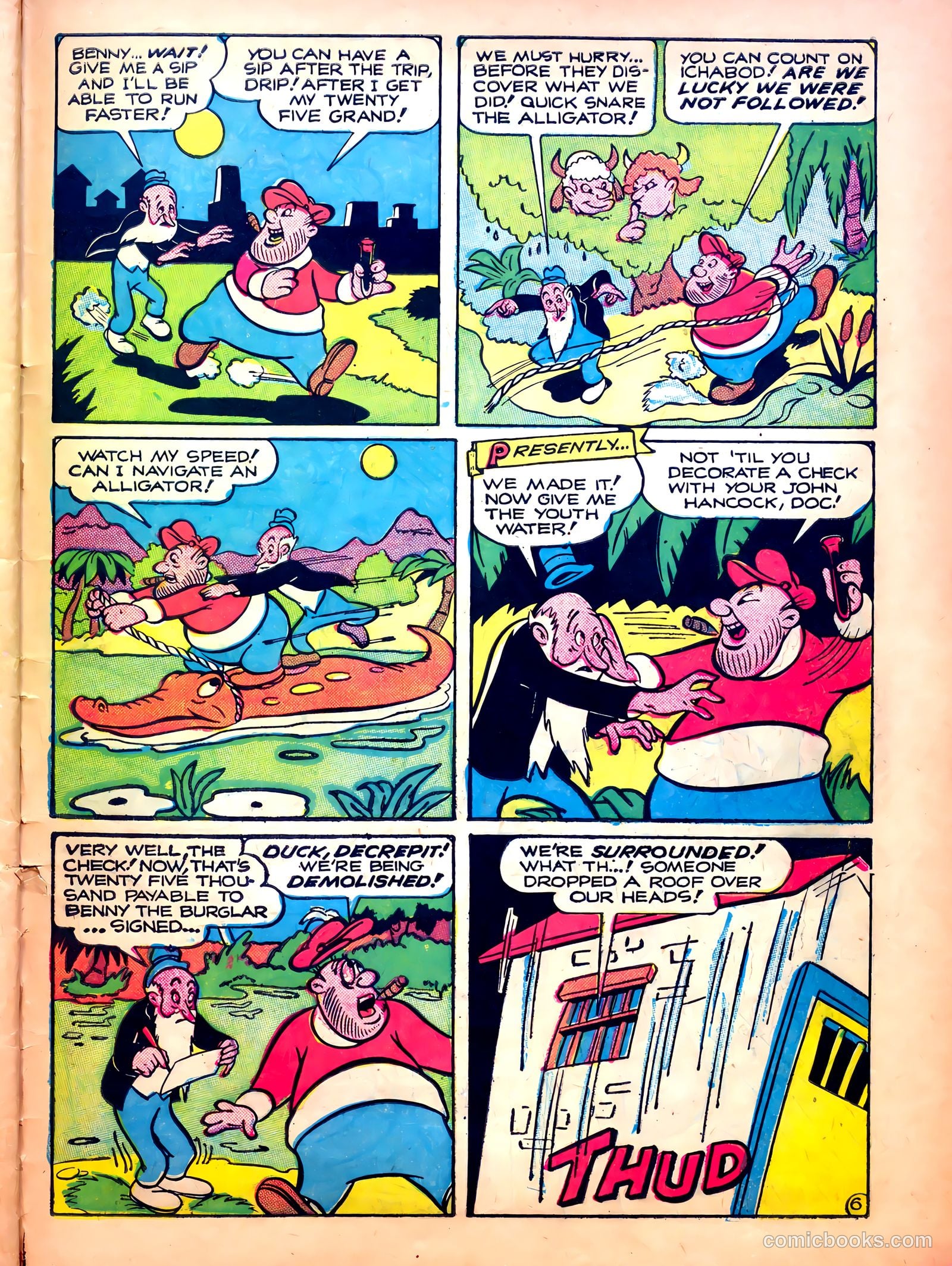 Tick Tock Tales [Tick Tock Comics] #2 (1946) — page 40 of 51