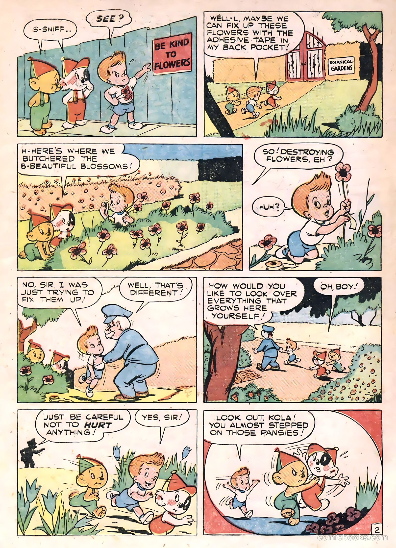 Tick Tock Tales [Tick Tock Comics] #20 (1947) — page 4 of 36