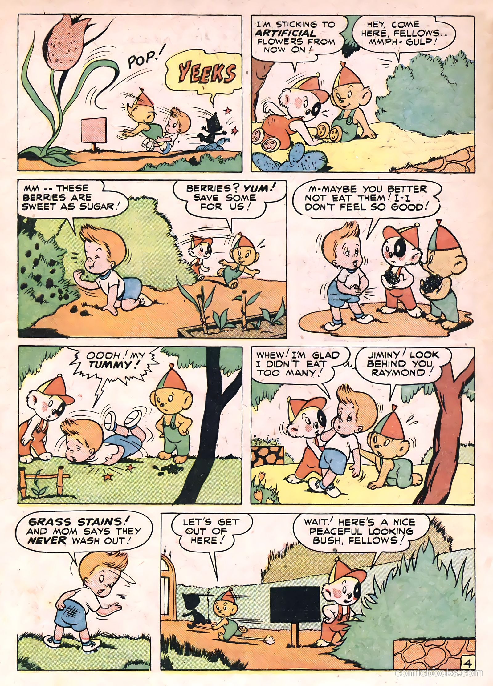 Tick Tock Tales [Tick Tock Comics] #20 (1947) — page 6 of 36
