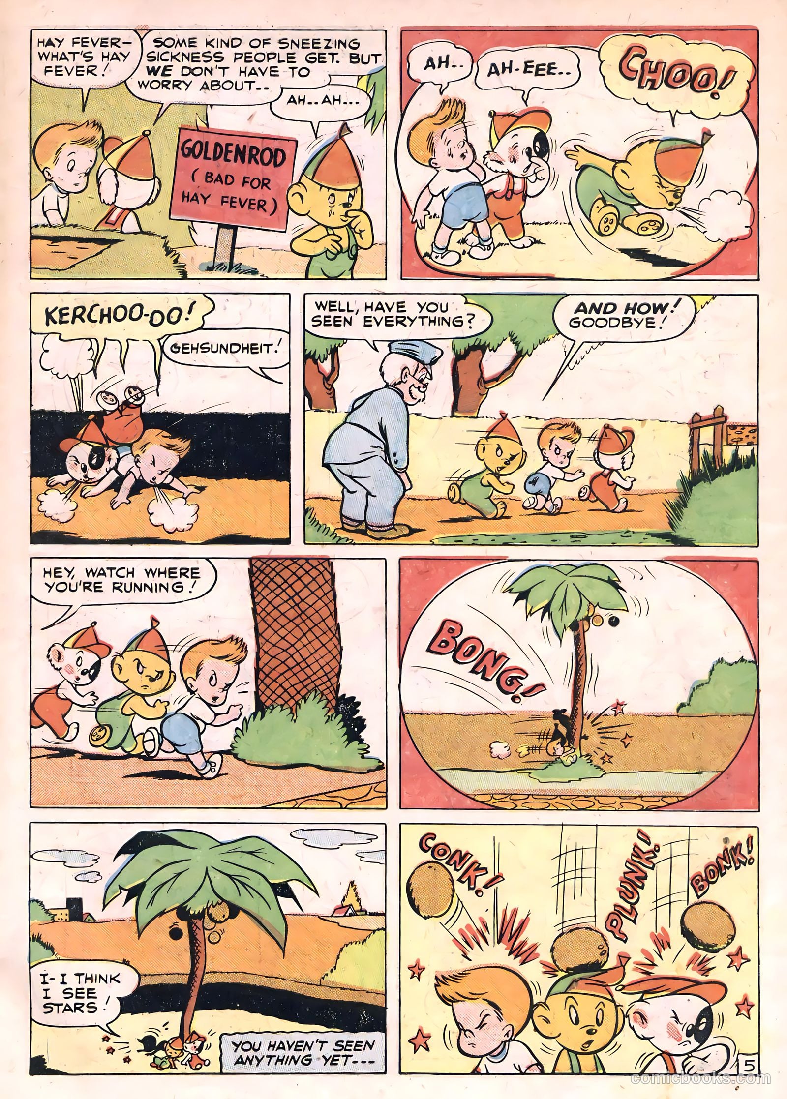 Tick Tock Tales [Tick Tock Comics] #20 (1947) — page 7 of 36