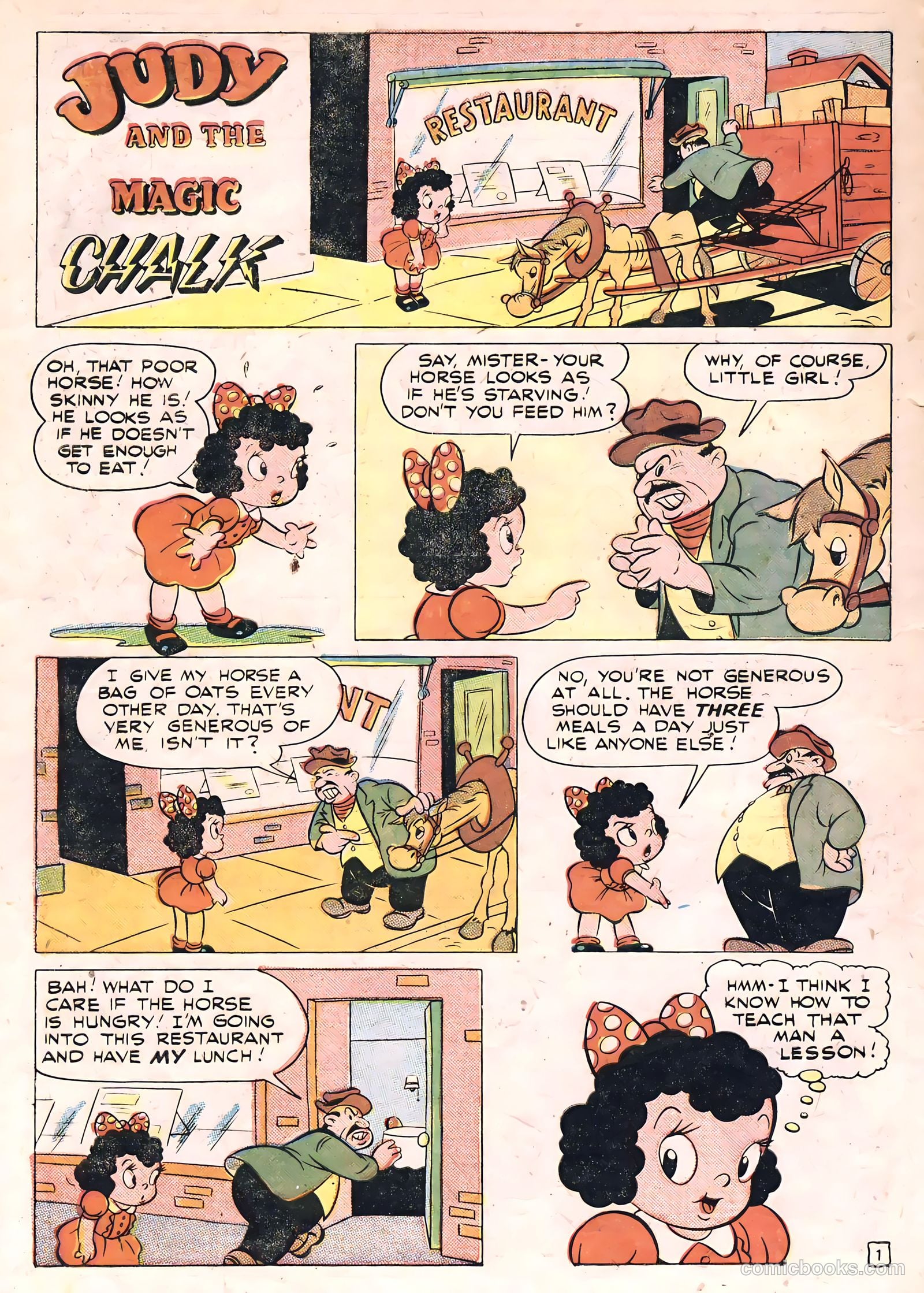 Tick Tock Tales [Tick Tock Comics] #20 (1947) — page 10 of 36