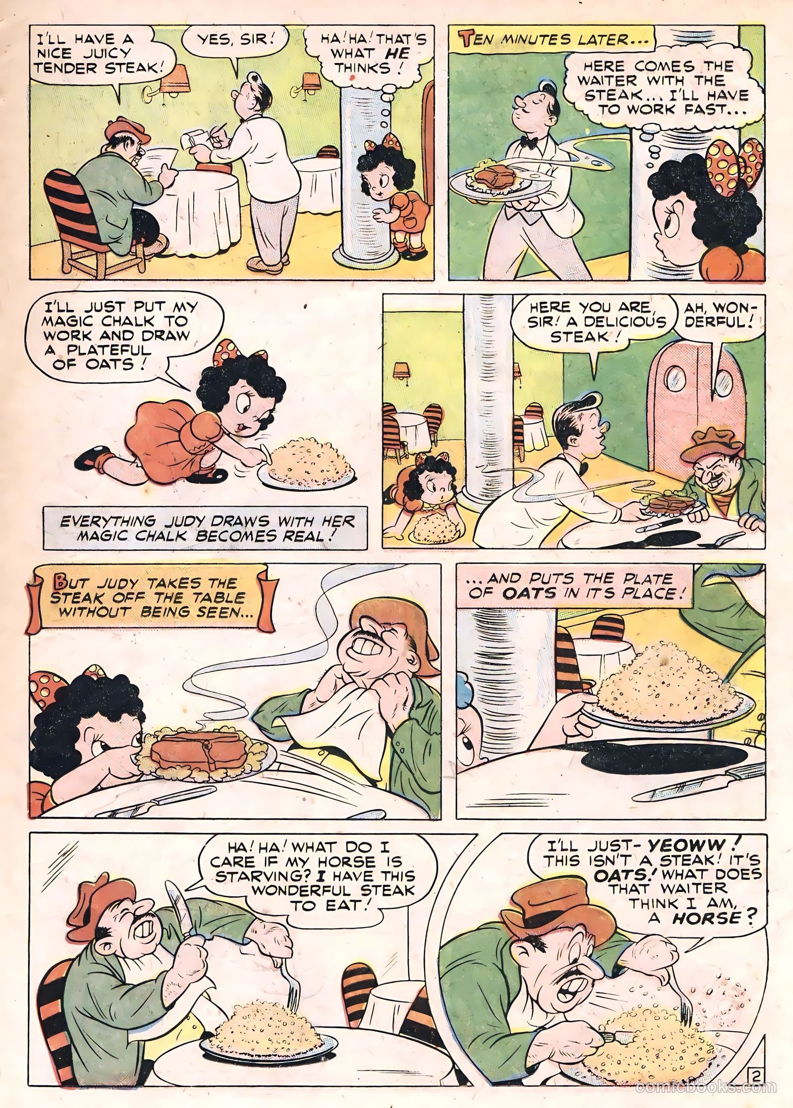 Tick Tock Tales [Tick Tock Comics] #20 (1947) — page 11 of 36