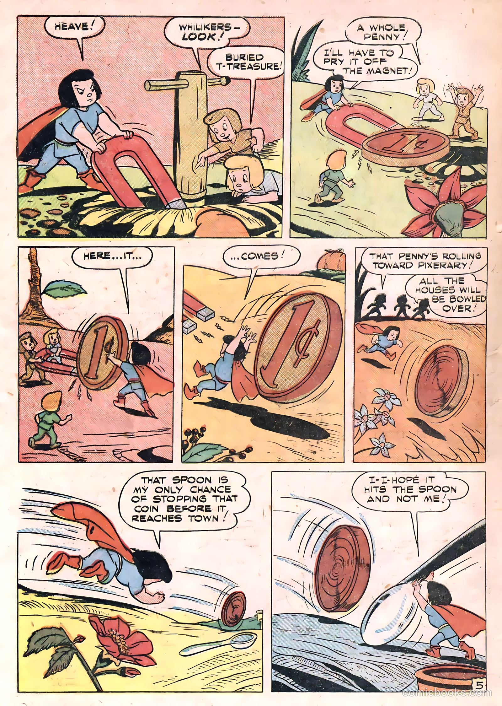Tick Tock Tales [Tick Tock Comics] #20 (1947) — page 32 of 36