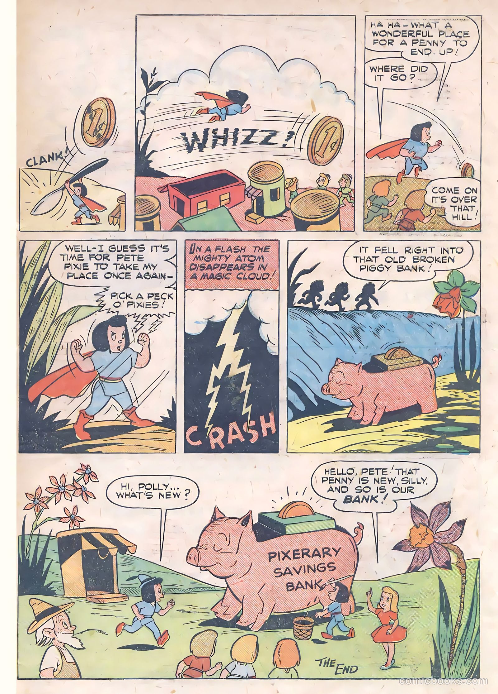 Tick Tock Tales [Tick Tock Comics] #20 (1947) — page 33 of 36