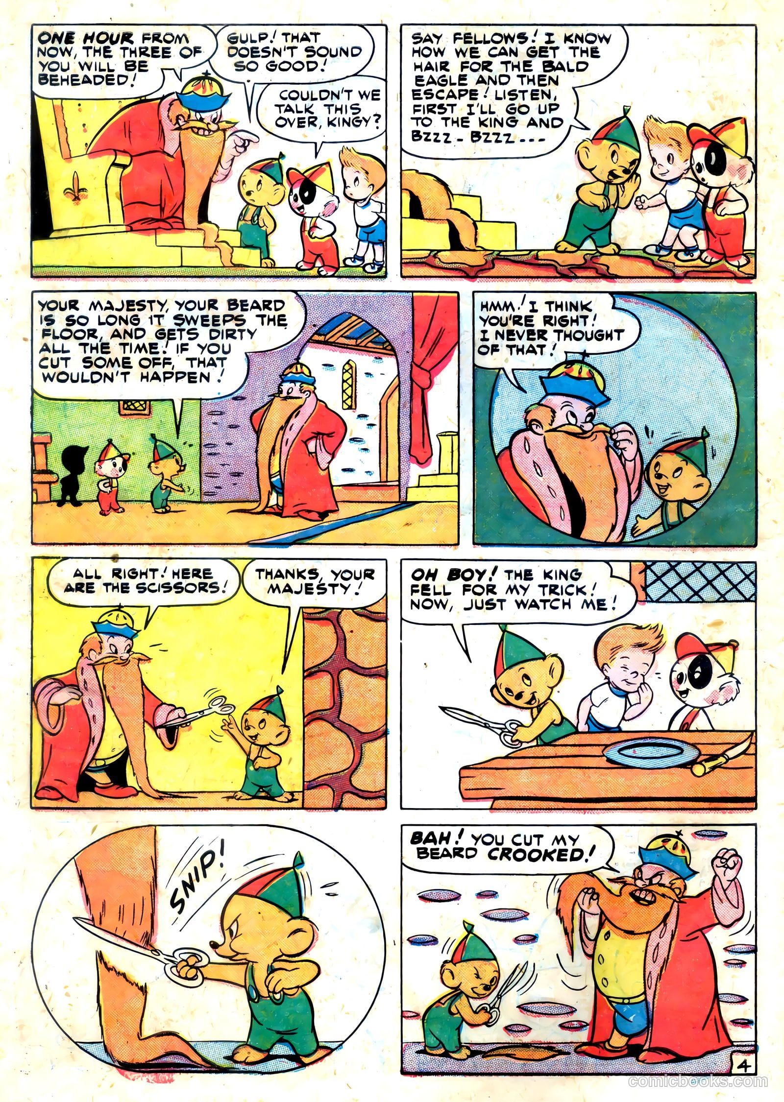 Tick Tock Tales [Tick Tock Comics] #21 (1947) — page 6 of 36