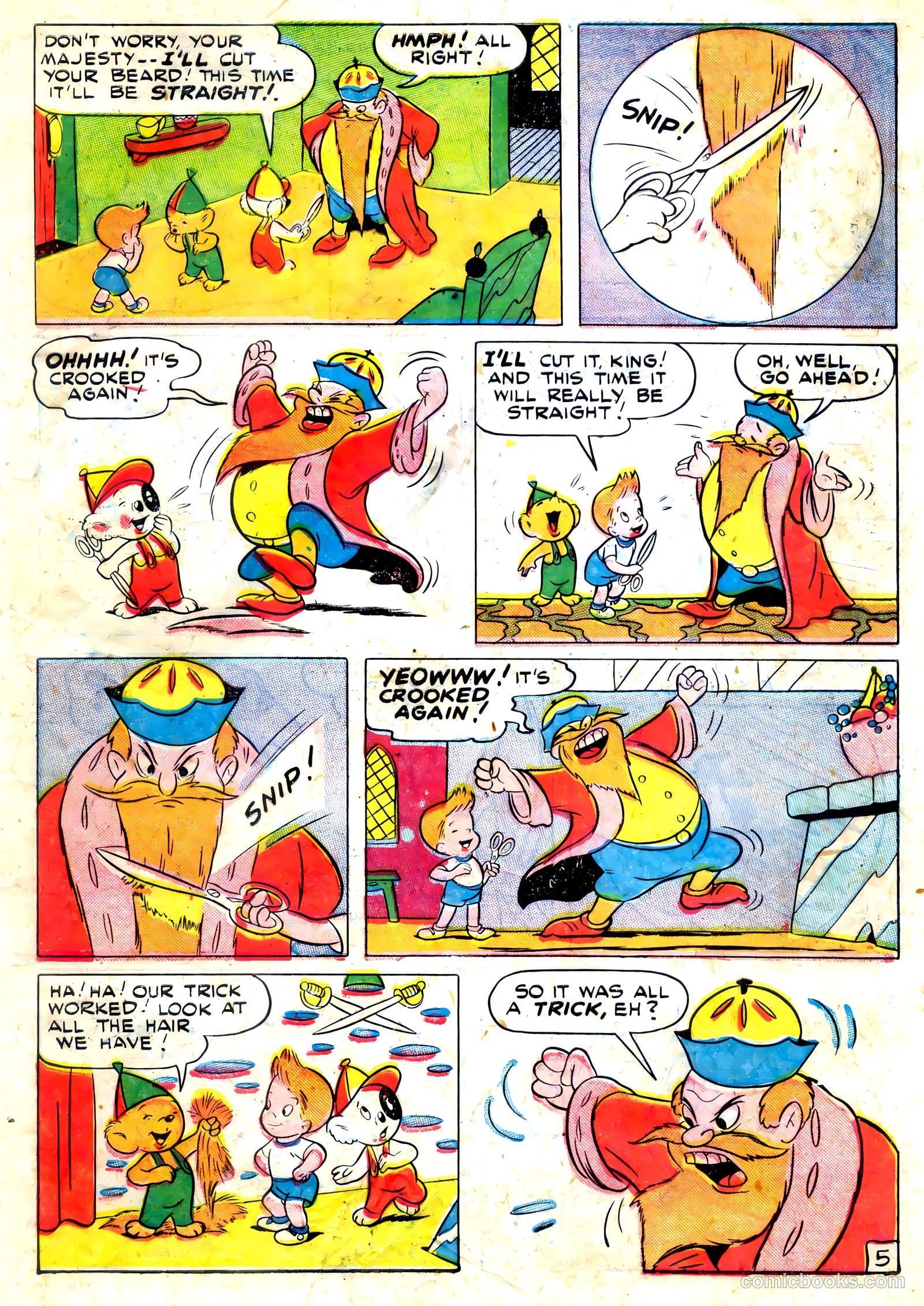 Tick Tock Tales [Tick Tock Comics] #21 (1947) — page 7 of 36