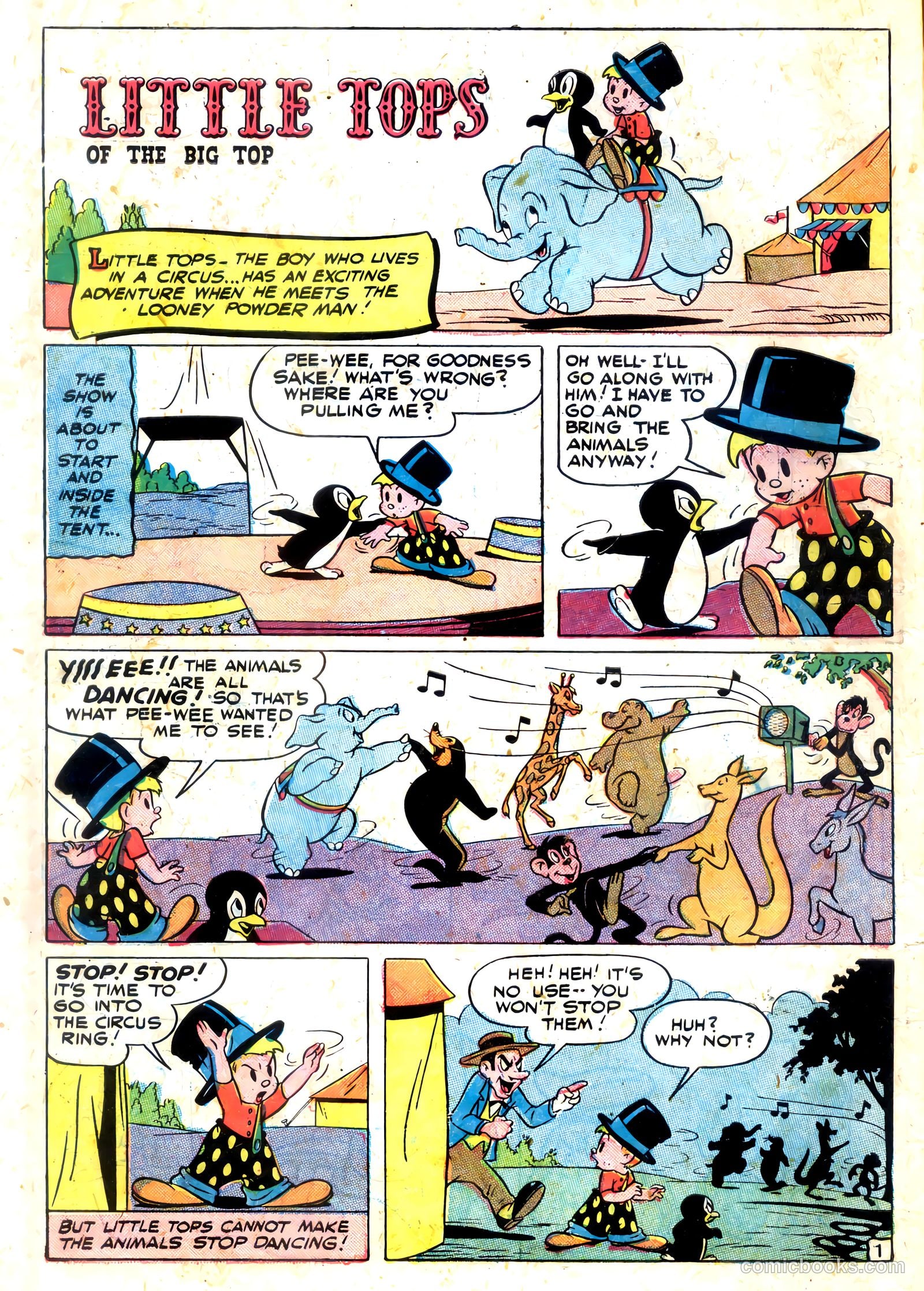 Tick Tock Tales [Tick Tock Comics] #21 (1947) — page 10 of 36