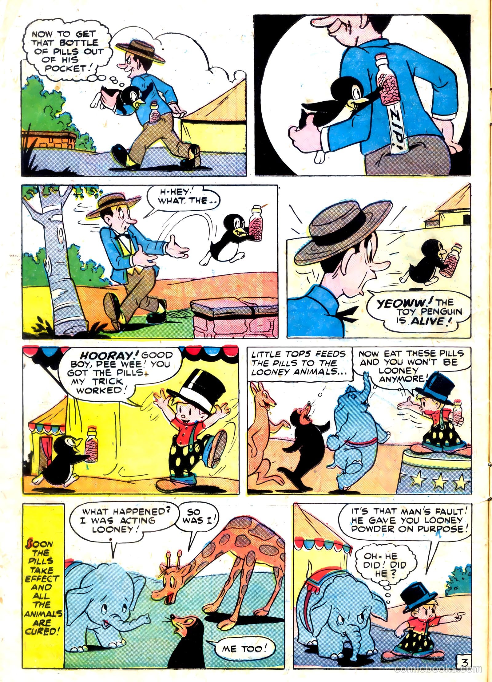 Tick Tock Tales [Tick Tock Comics] #21 (1947) — page 12 of 36