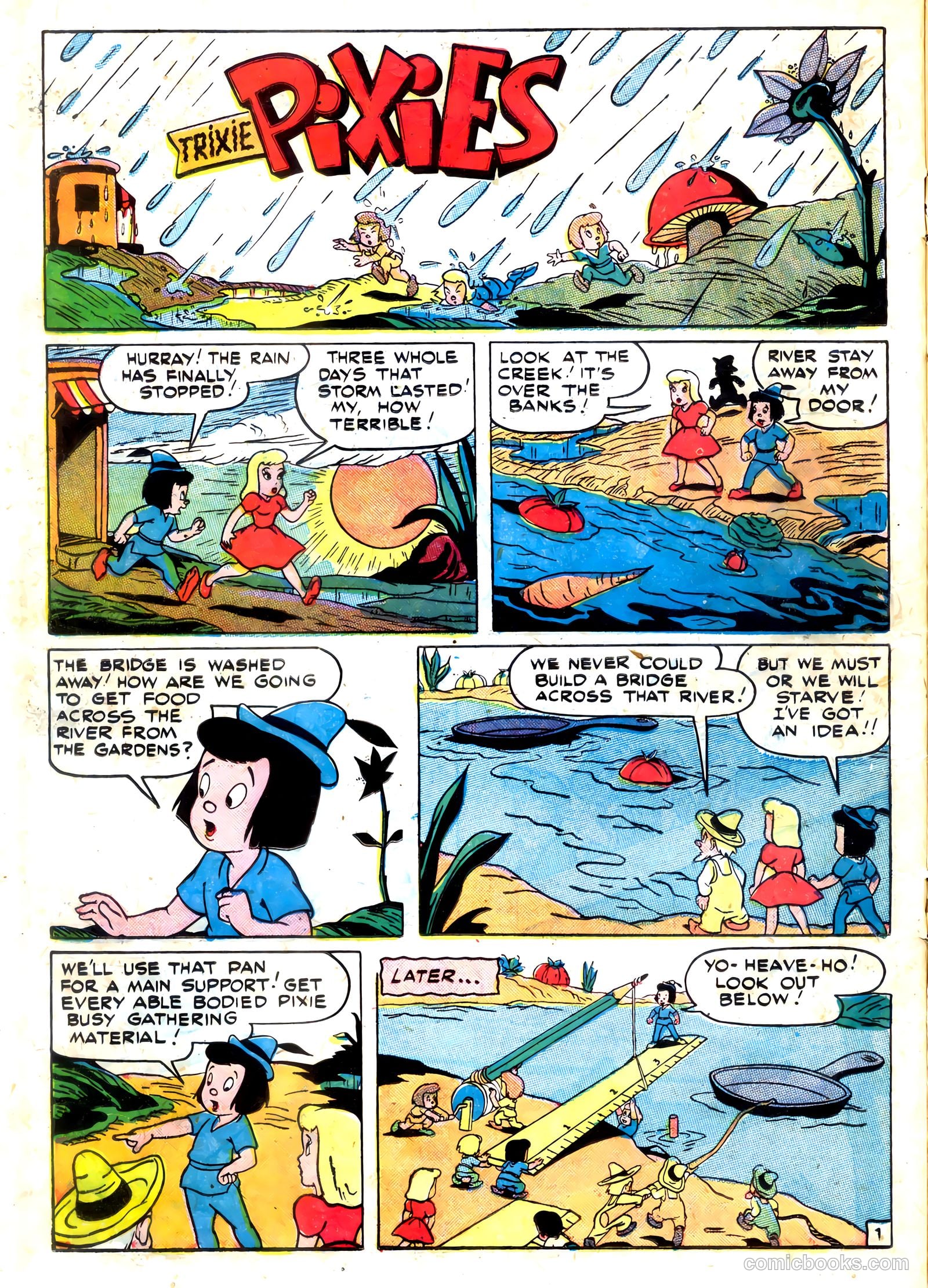 Tick Tock Tales [Tick Tock Comics] #21 (1947) — page 16 of 36