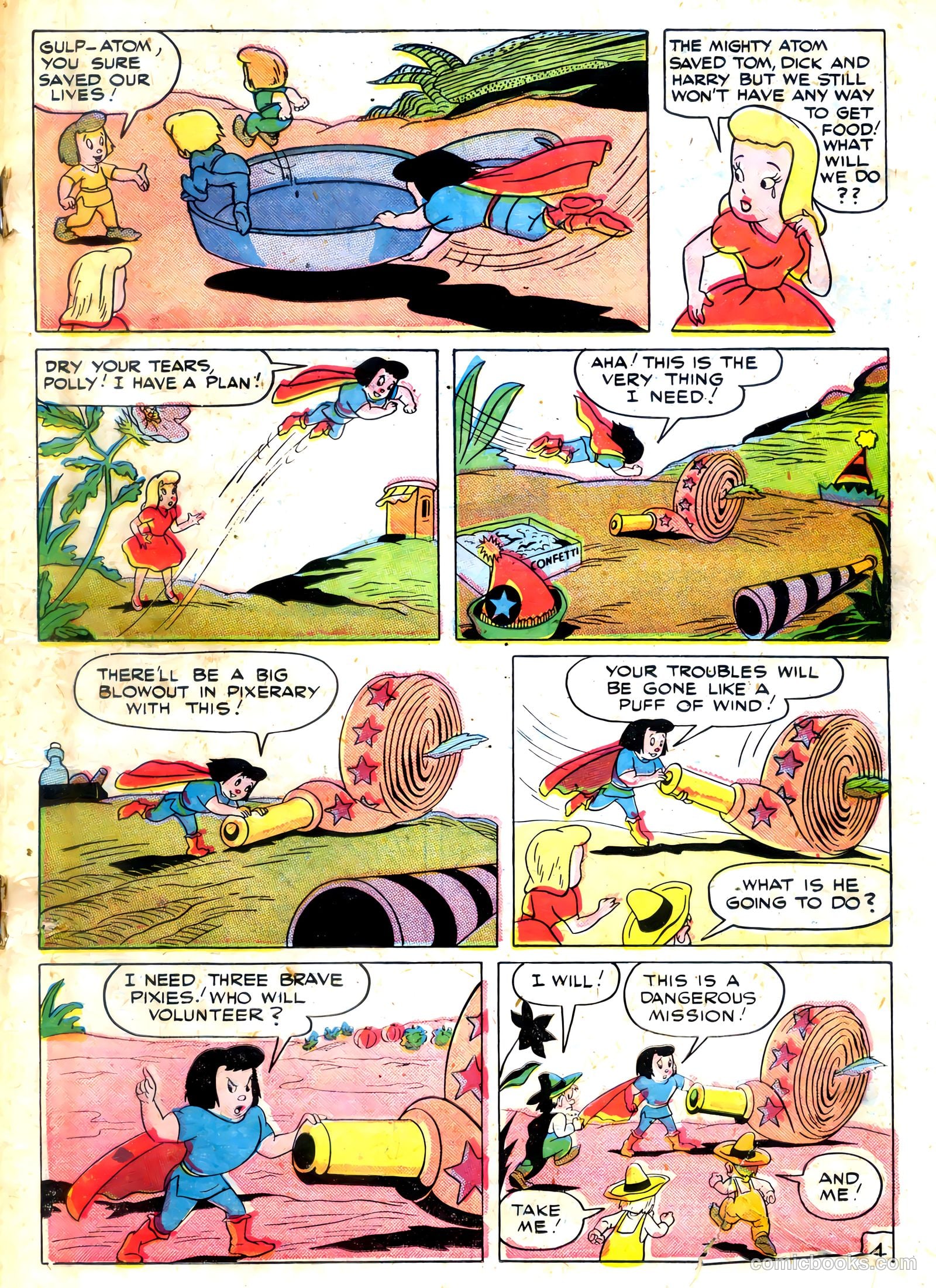 Tick Tock Tales [Tick Tock Comics] #21 (1947) — page 19 of 36