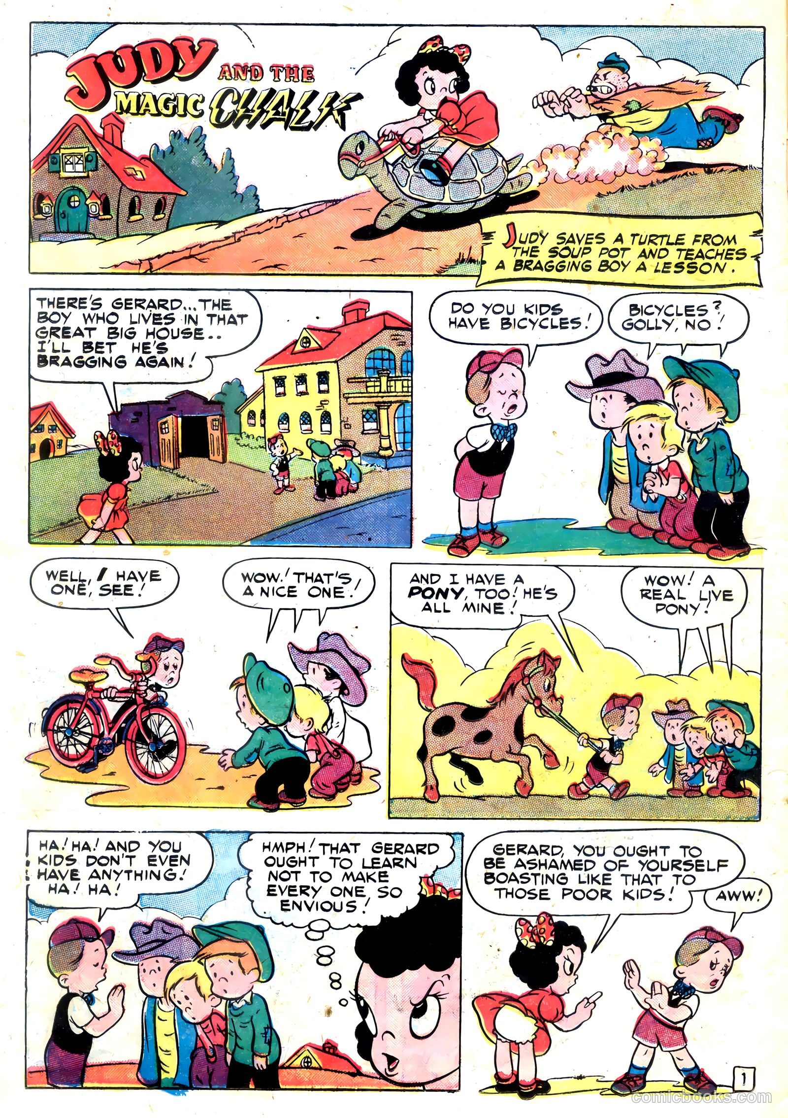 Tick Tock Tales [Tick Tock Comics] #21 (1947) — page 24 of 36