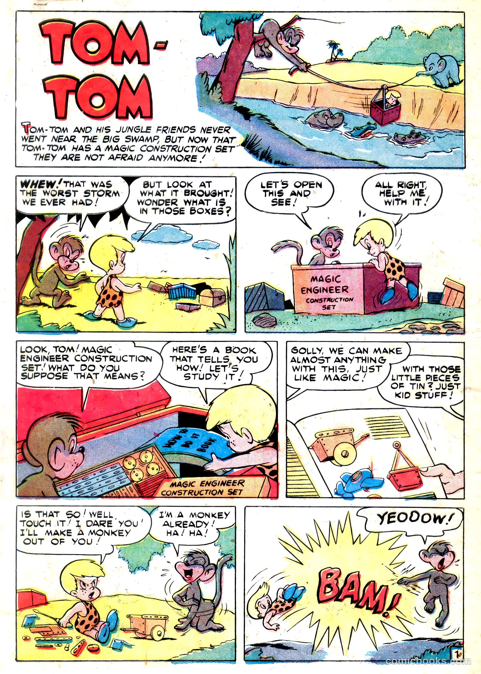 Tick Tock Tales [Tick Tock Comics] #21 (1947) — page 28 of 36
