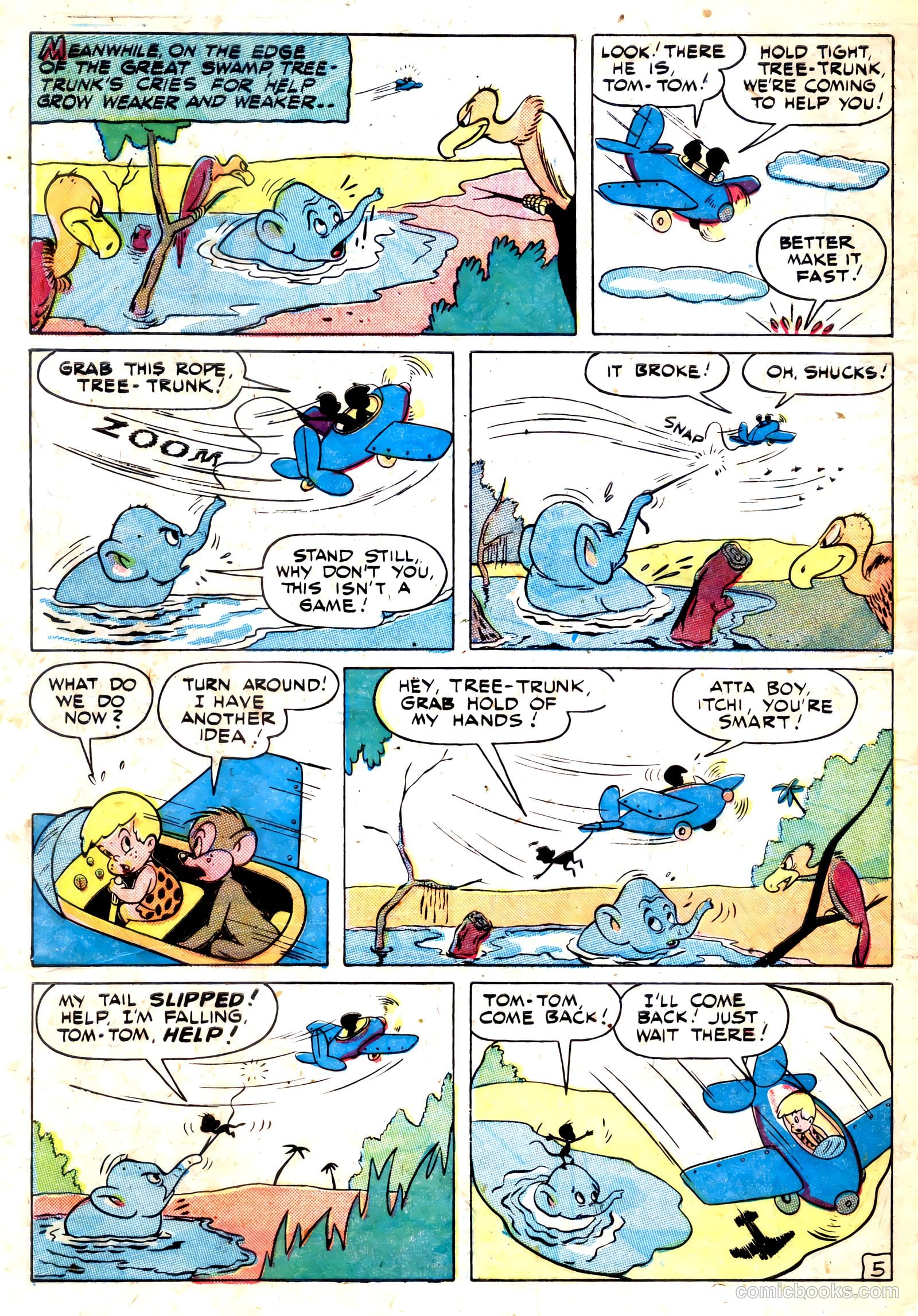Tick Tock Tales [Tick Tock Comics] #21 (1947) — page 32 of 36