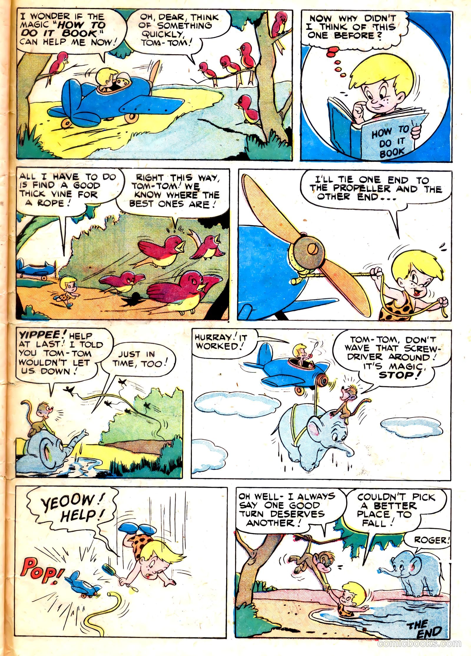 Tick Tock Tales [Tick Tock Comics] #21 (1947) — page 33 of 36