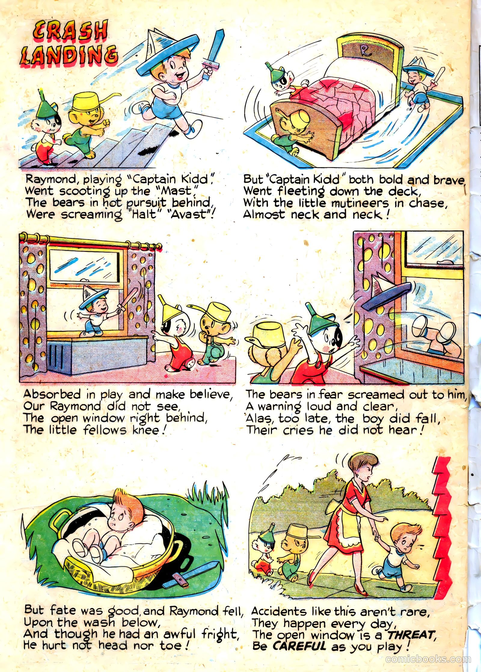 Tick Tock Tales [Tick Tock Comics] #21 (1947) — page 34 of 36