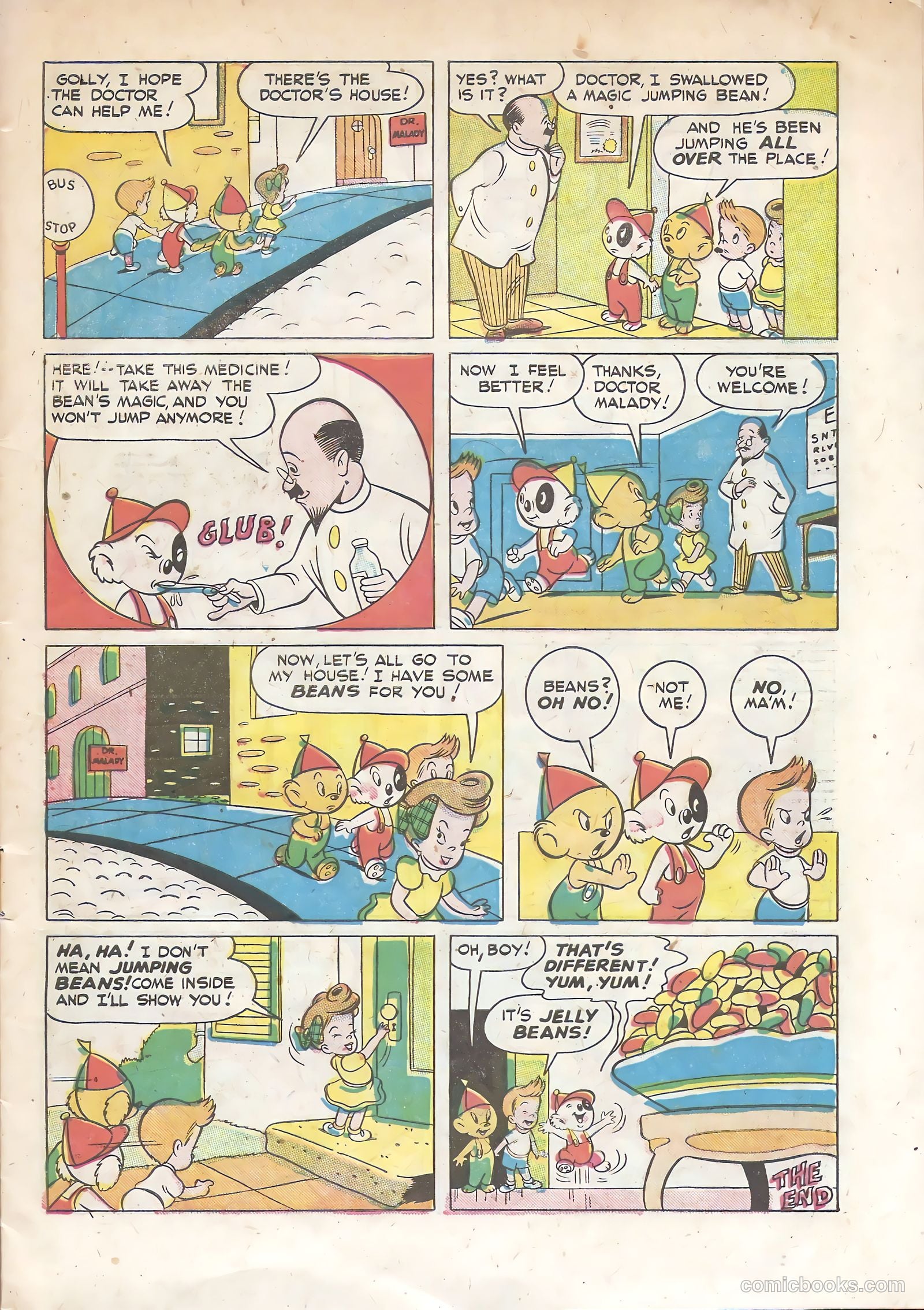 Tick Tock Tales [Tick Tock Comics] #22 (1947) — page 7 of 36