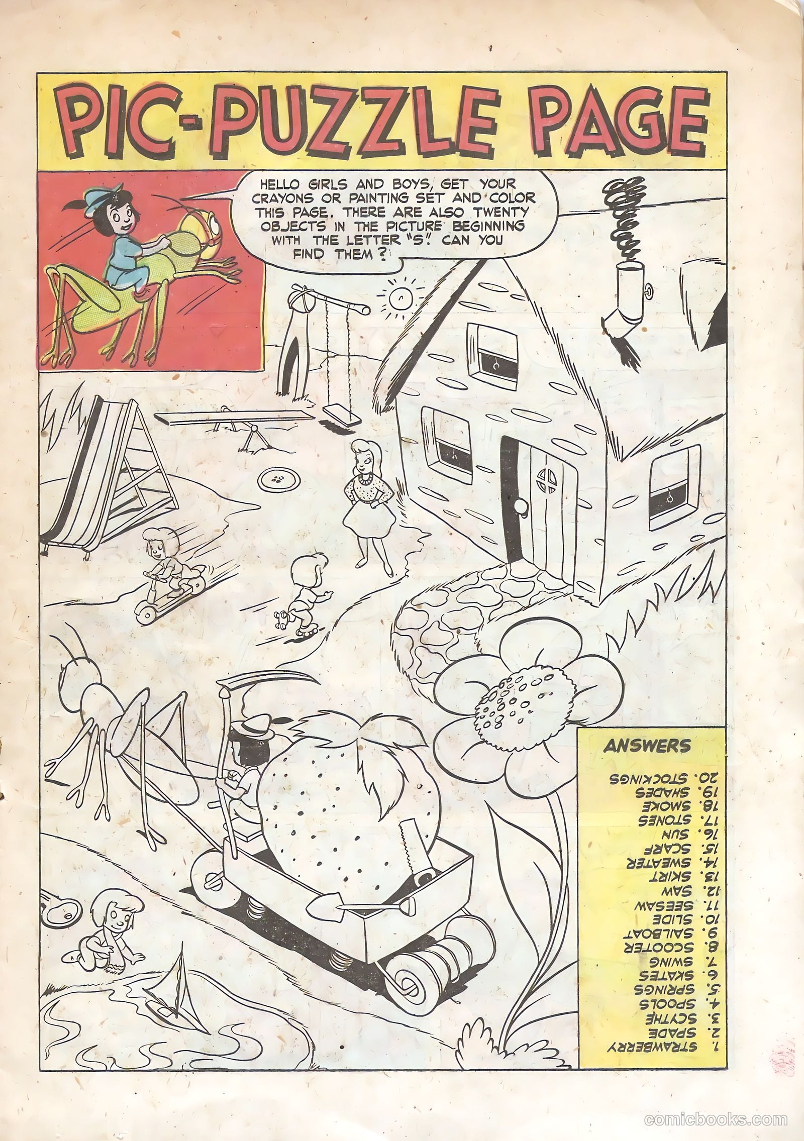 Tick Tock Tales [Tick Tock Comics] #22 (1947) — page 17 of 36