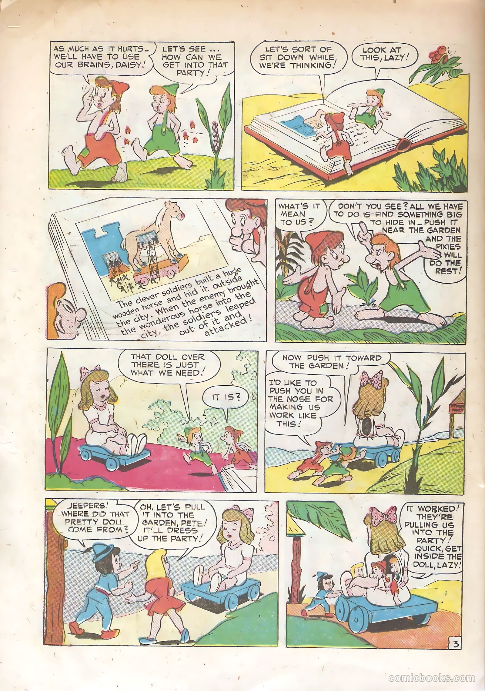 Tick Tock Tales [Tick Tock Comics] #22 (1947) — page 22 of 36