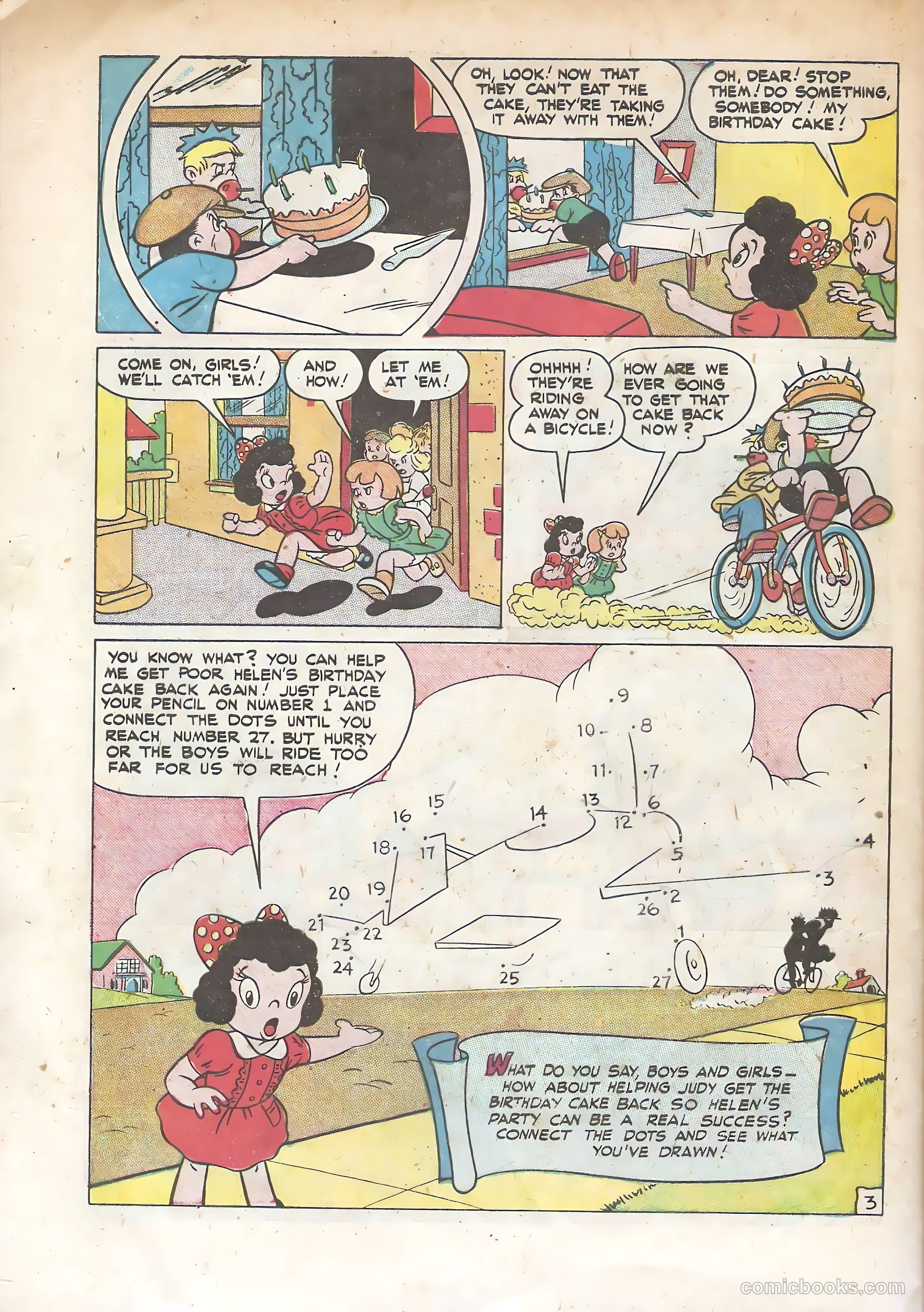 Tick Tock Tales [Tick Tock Comics] #22 (1947) — page 28 of 36