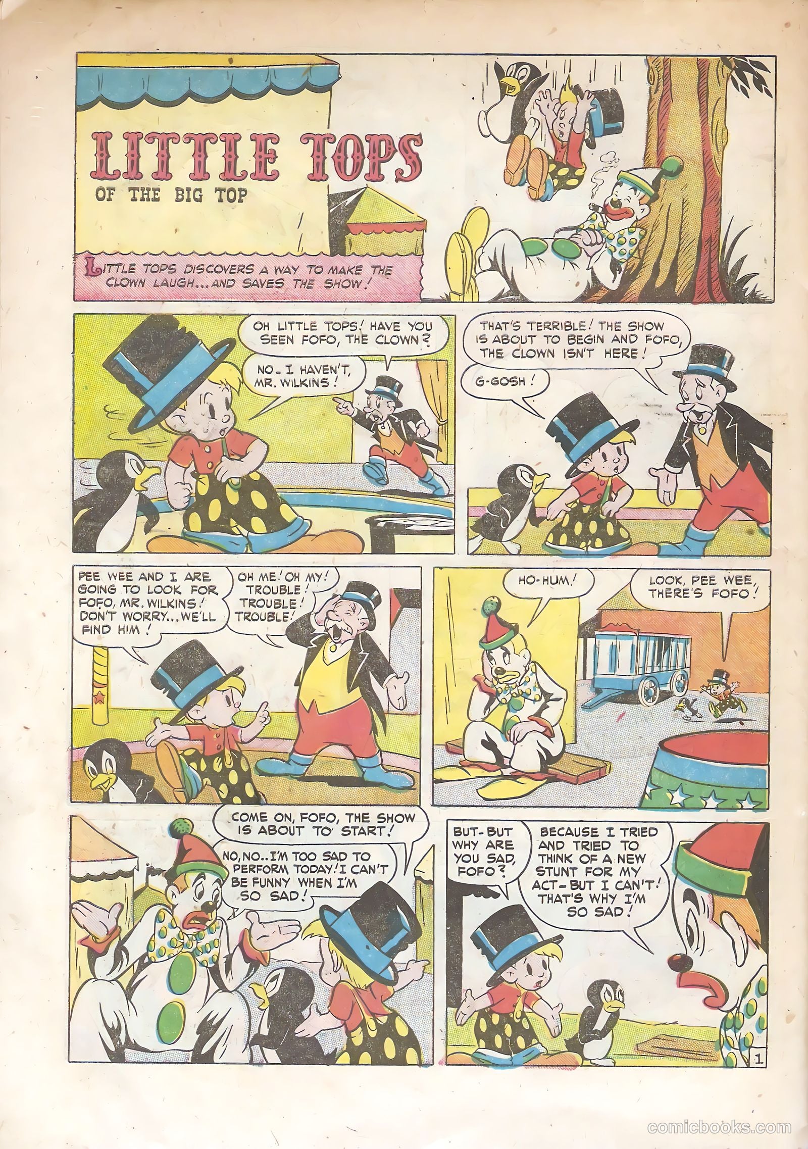 Tick Tock Tales [Tick Tock Comics] #22 (1947) — page 30 of 36