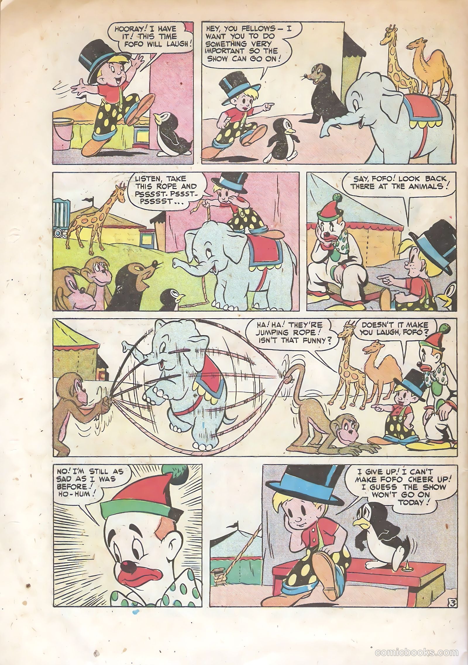 Tick Tock Tales [Tick Tock Comics] #22 (1947) — page 32 of 36