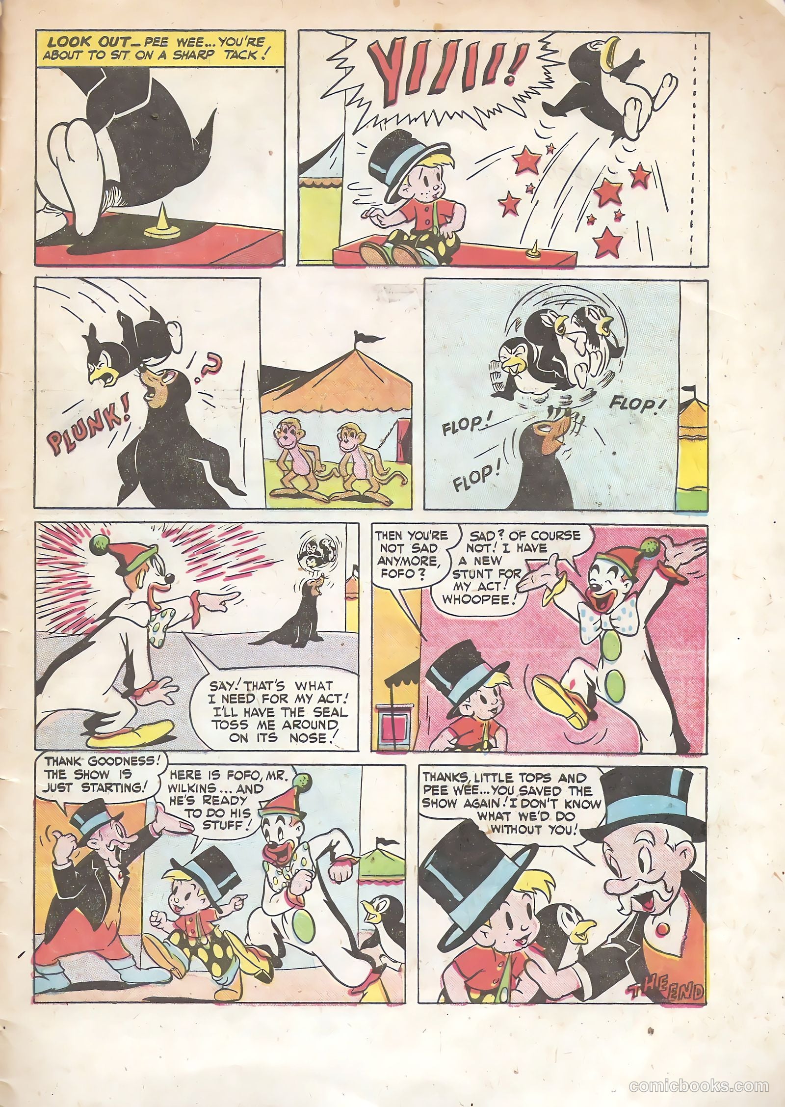 Tick Tock Tales [Tick Tock Comics] #22 (1947) — page 33 of 36